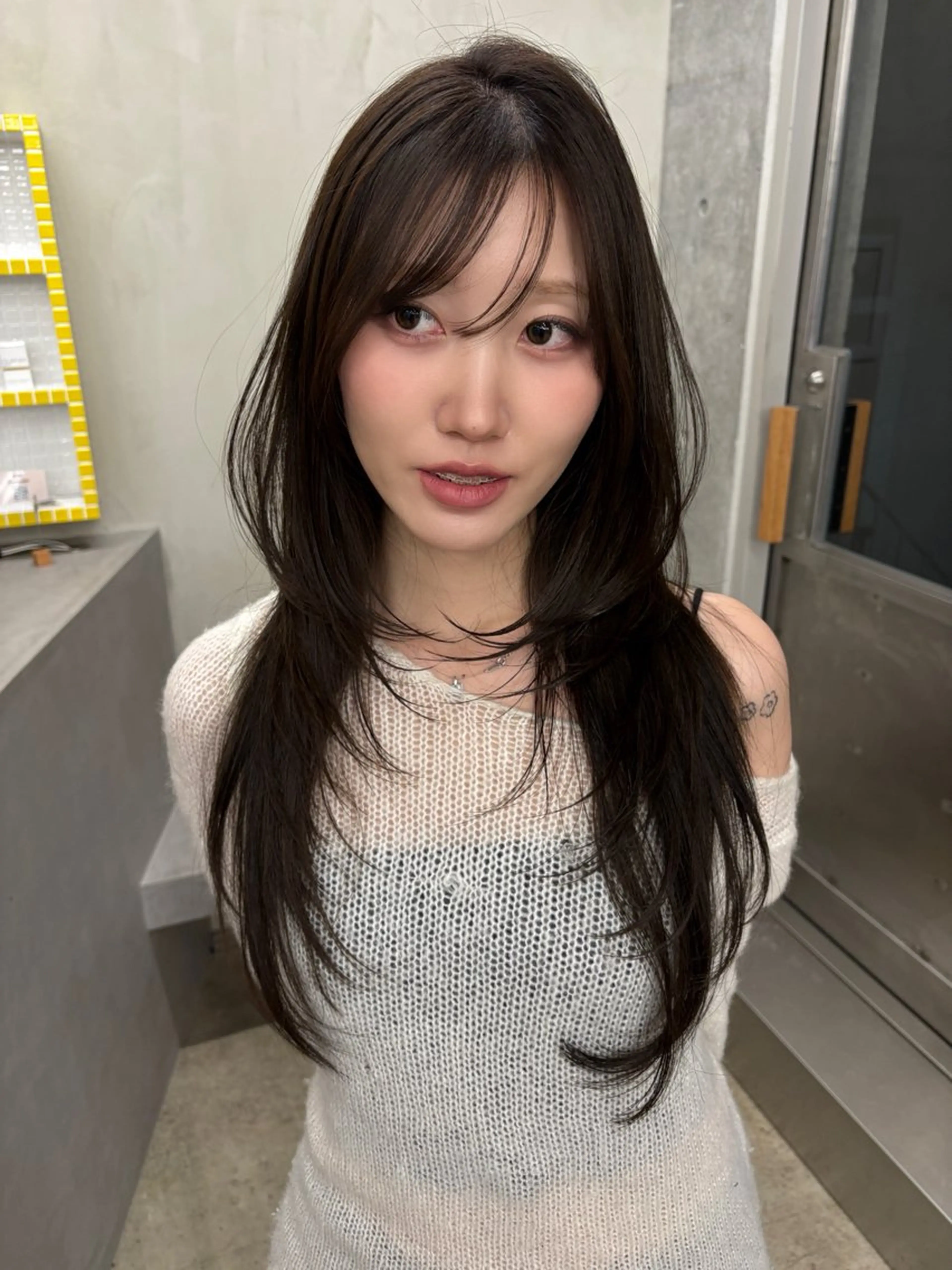 ロング カラー yuuna/ ハッシュカット🎀のヘアスタイル