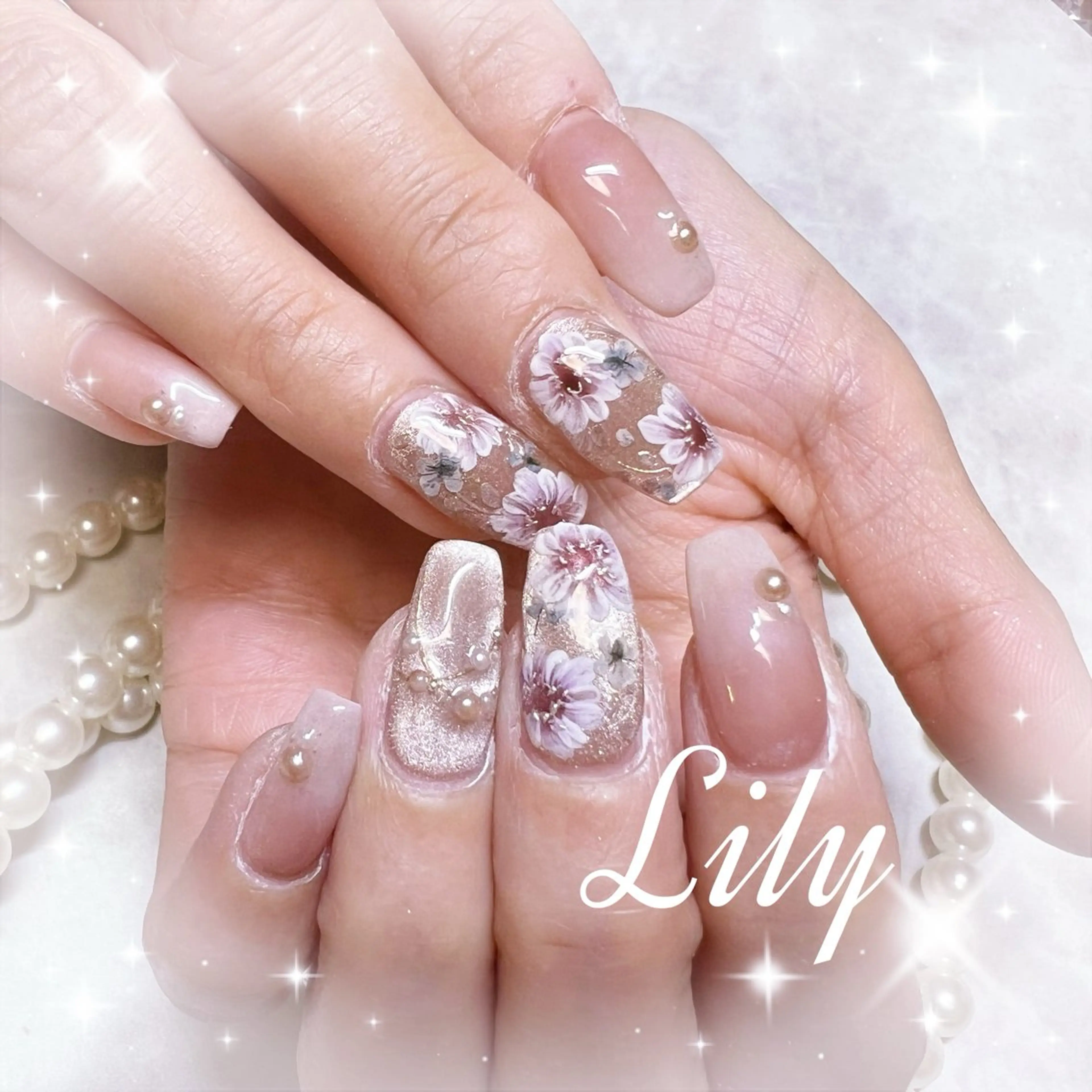 ネイル Lily*nail 🌻Mii🌻のネイルデザイン