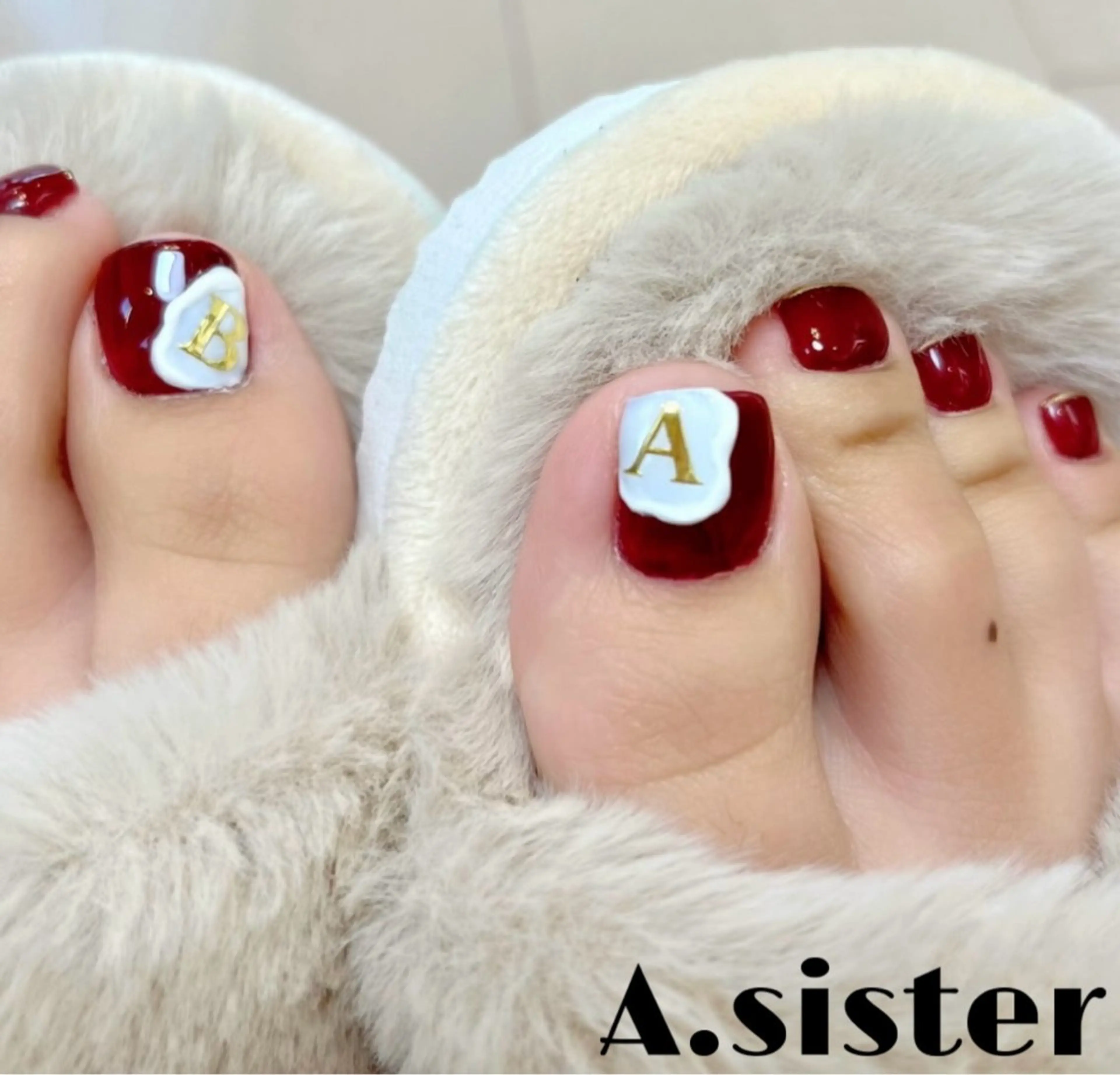 ネイル フットネイル nail salon 《A.sister》のネイルデザイン