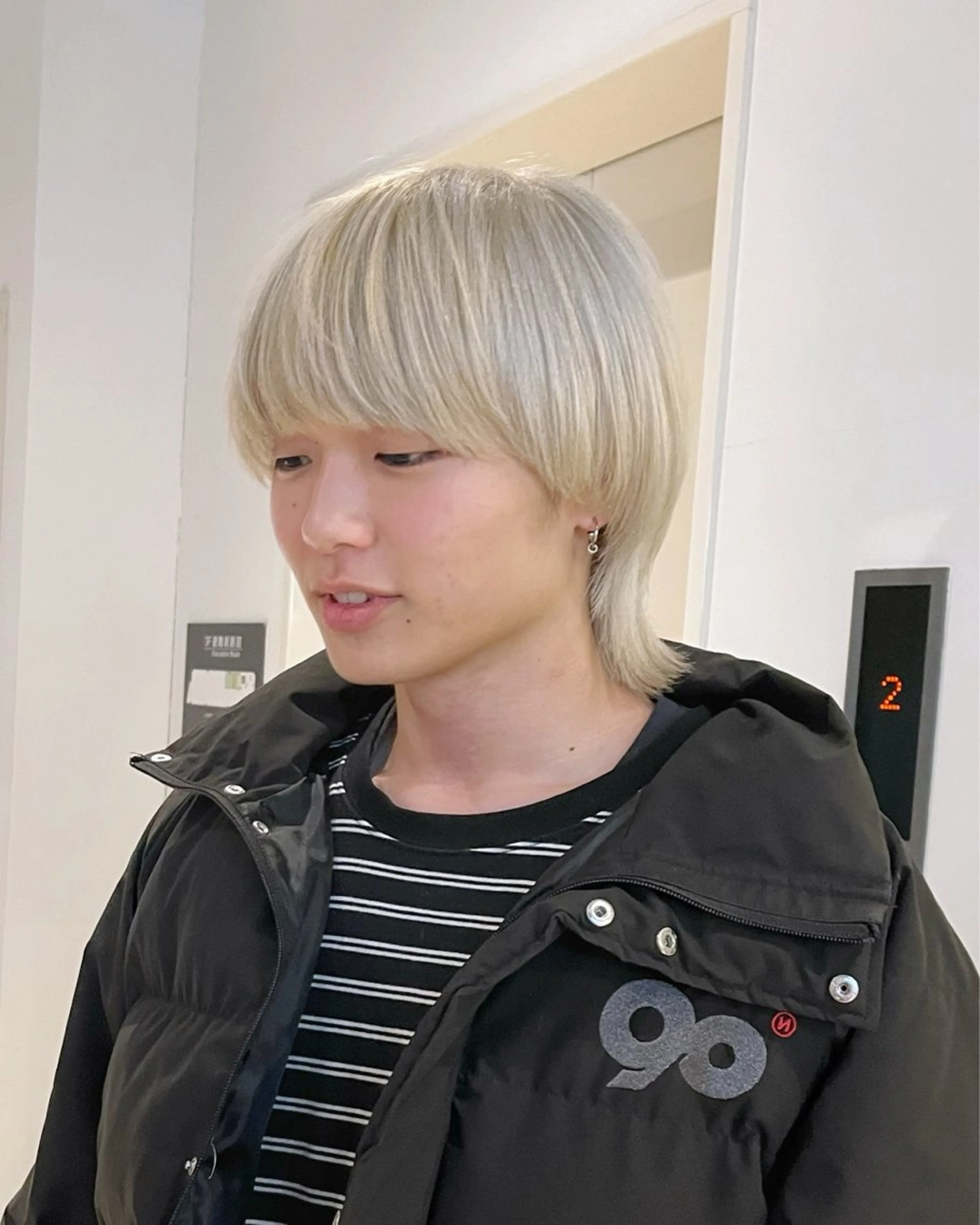 ショート カラー かわい りほのヘアスタイル