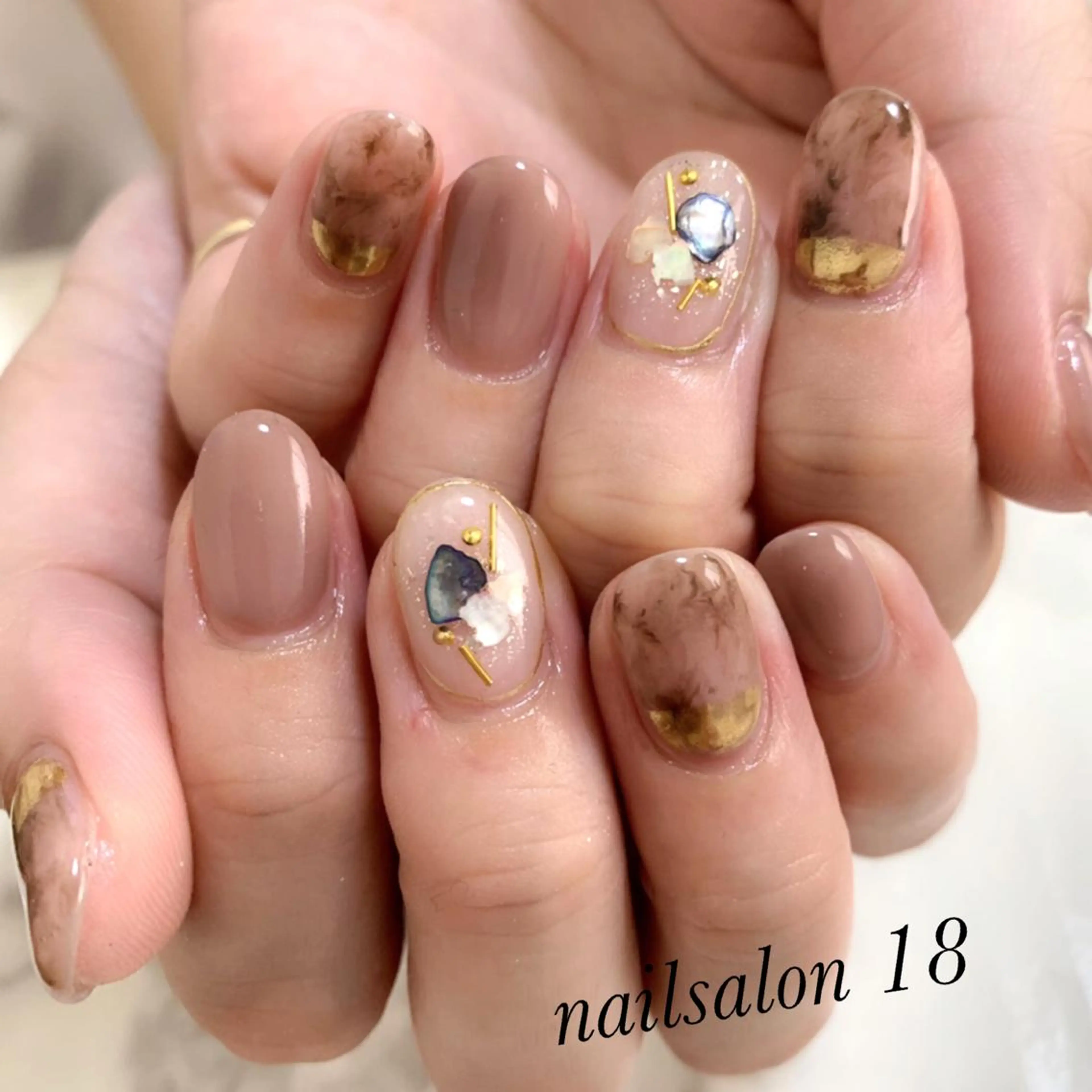 メンズ ネイル nail salon 18.のネイルデザイン