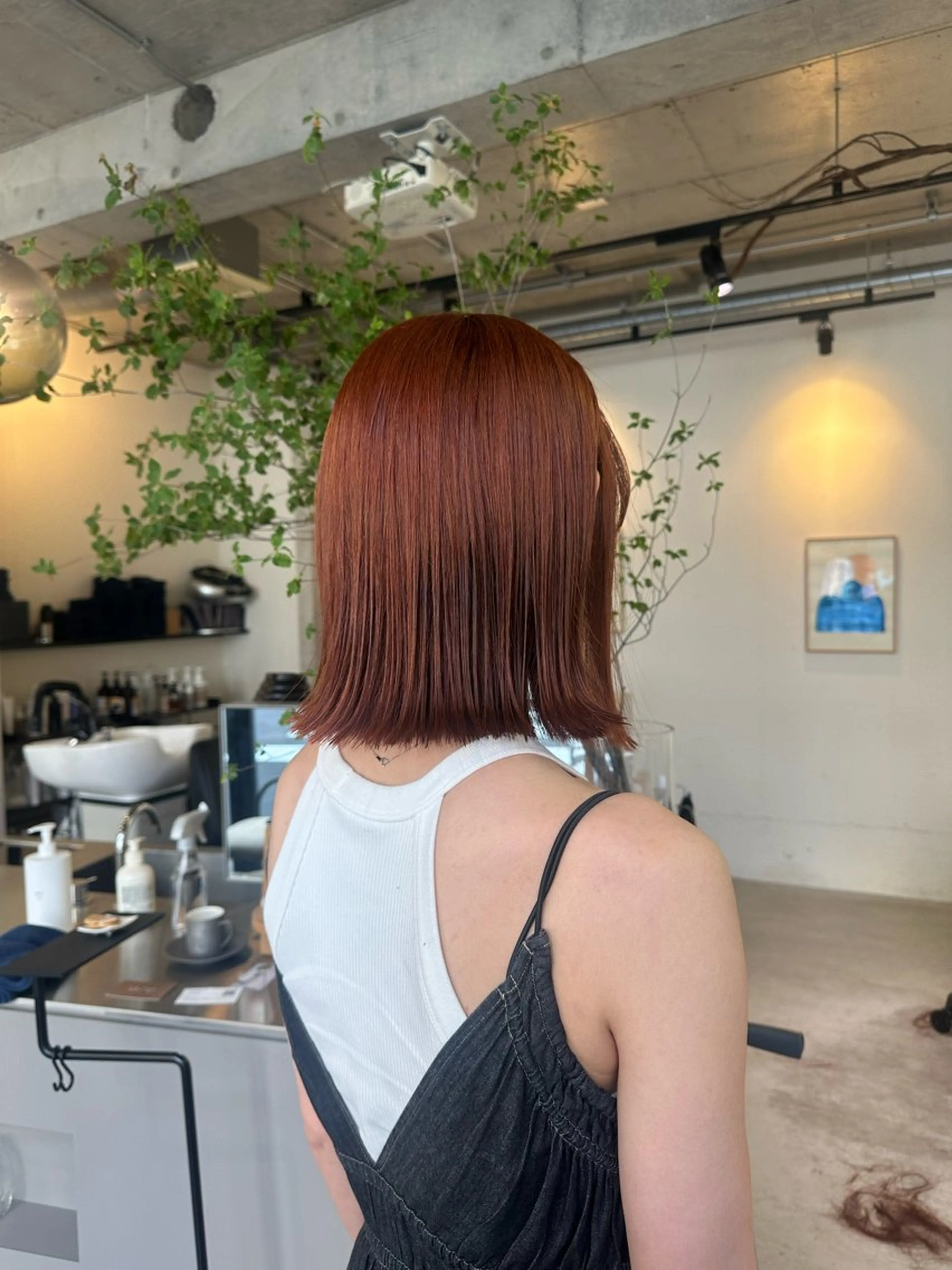 ミディアム カラー カット ヘアカラー トリートメント 東京 千駄ヶ谷🫧 hiyori🫧のヘアスタイル