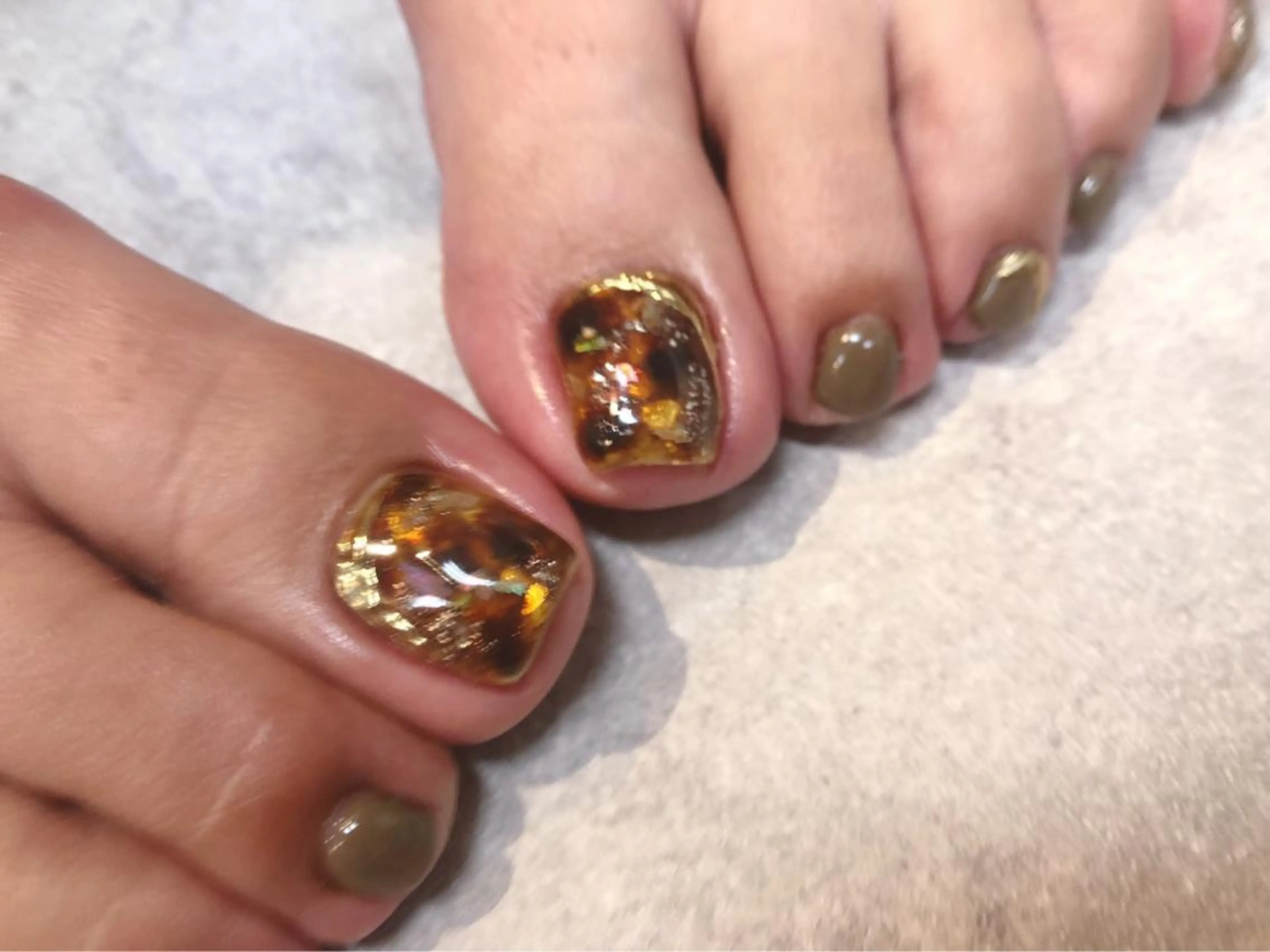 【フットネイル】アート付き 9,900円~🐾ソフトジェルオフ無料🐾の写真