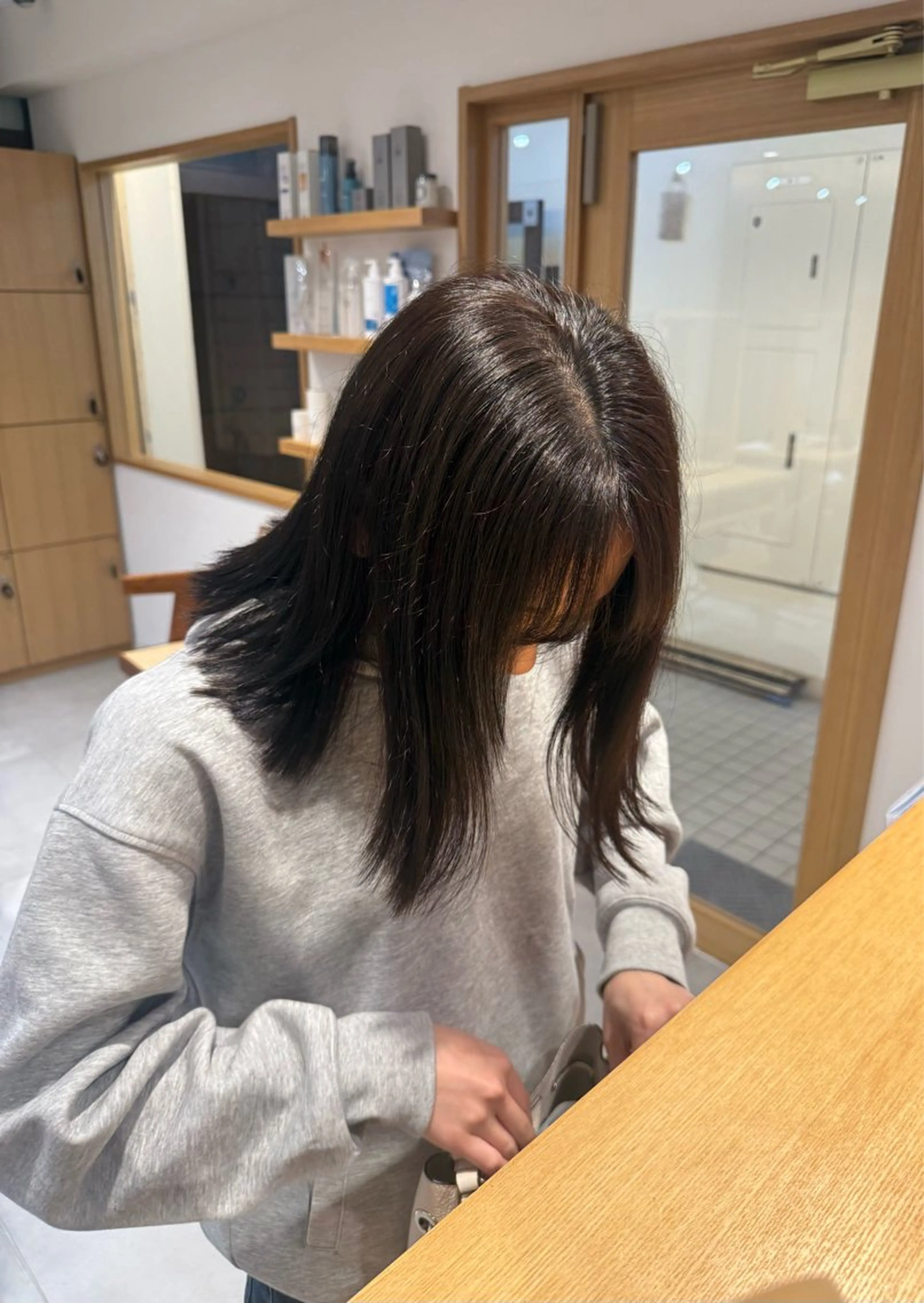 ミディアム カラー fumika ☪︎⋆のヘアスタイル