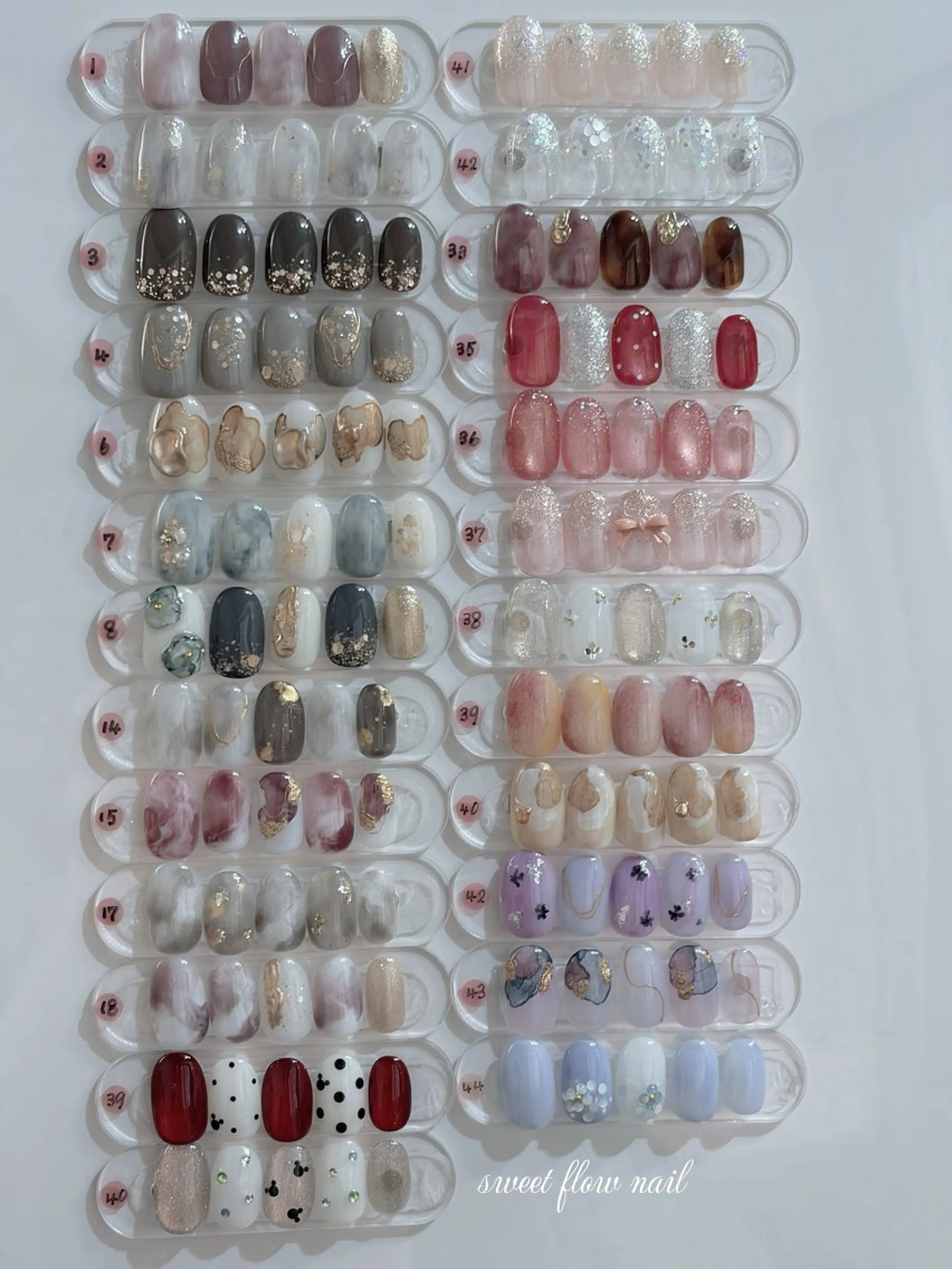 ネイル ハンドネイル sweet flow nailのネイルデザイン