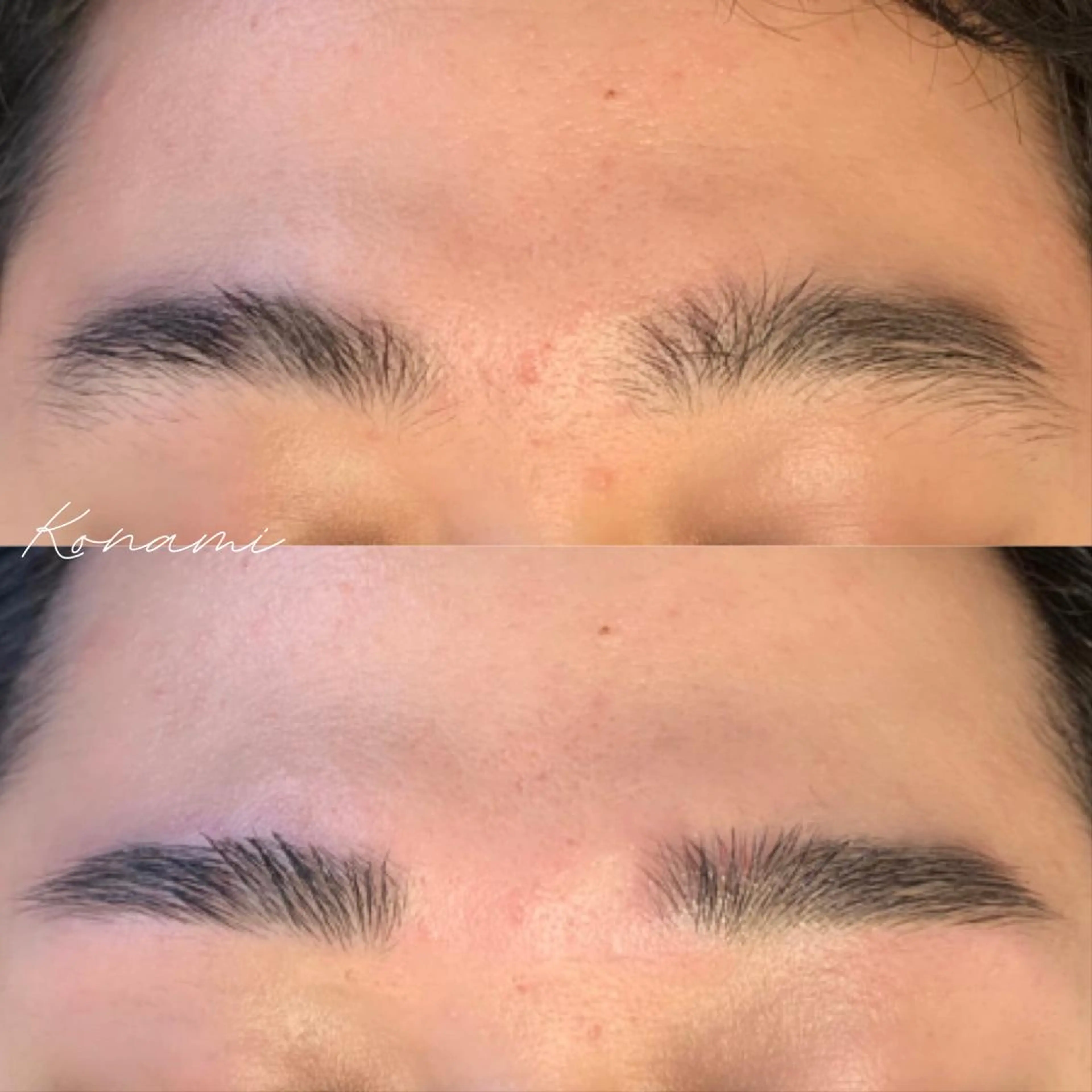 メンズ アイブロウ メンズアイブロウ シードリン 府内店 小波のヘアスタイル