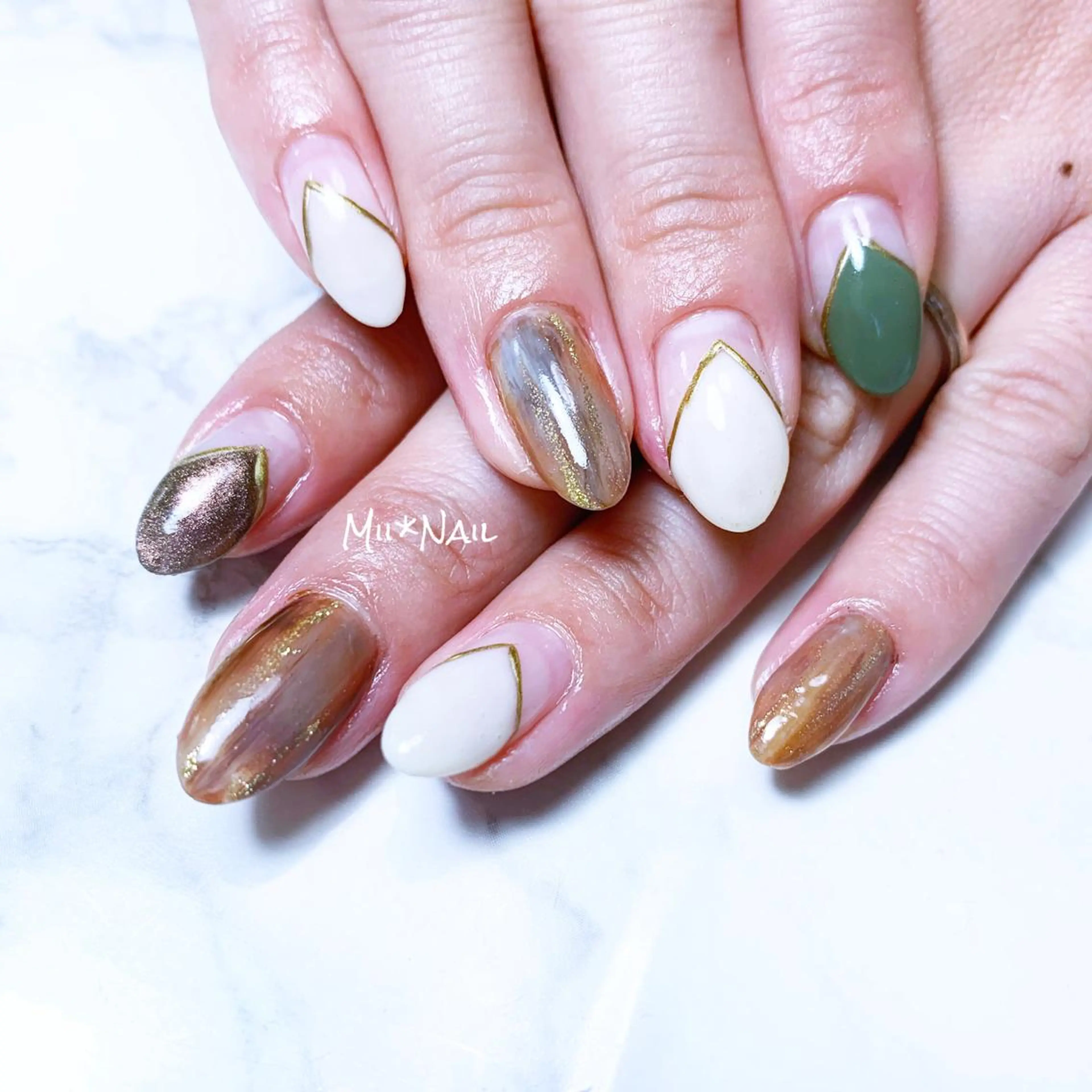 ネイル MII*NAIL／ 美フォルムsalonのネイルデザイン