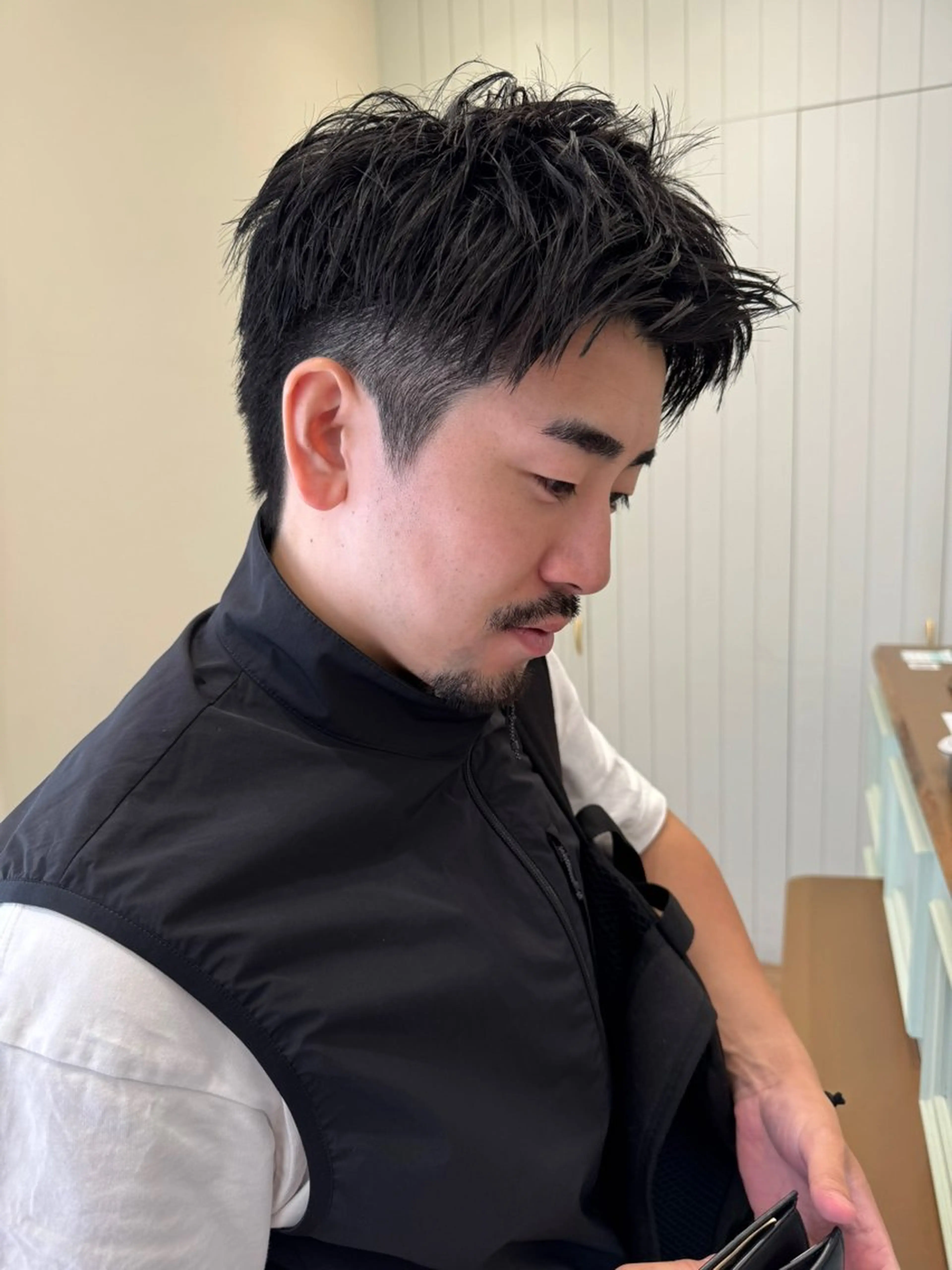 メンズ カット メンズカット/ ブリーチ/かほのヘアスタイル