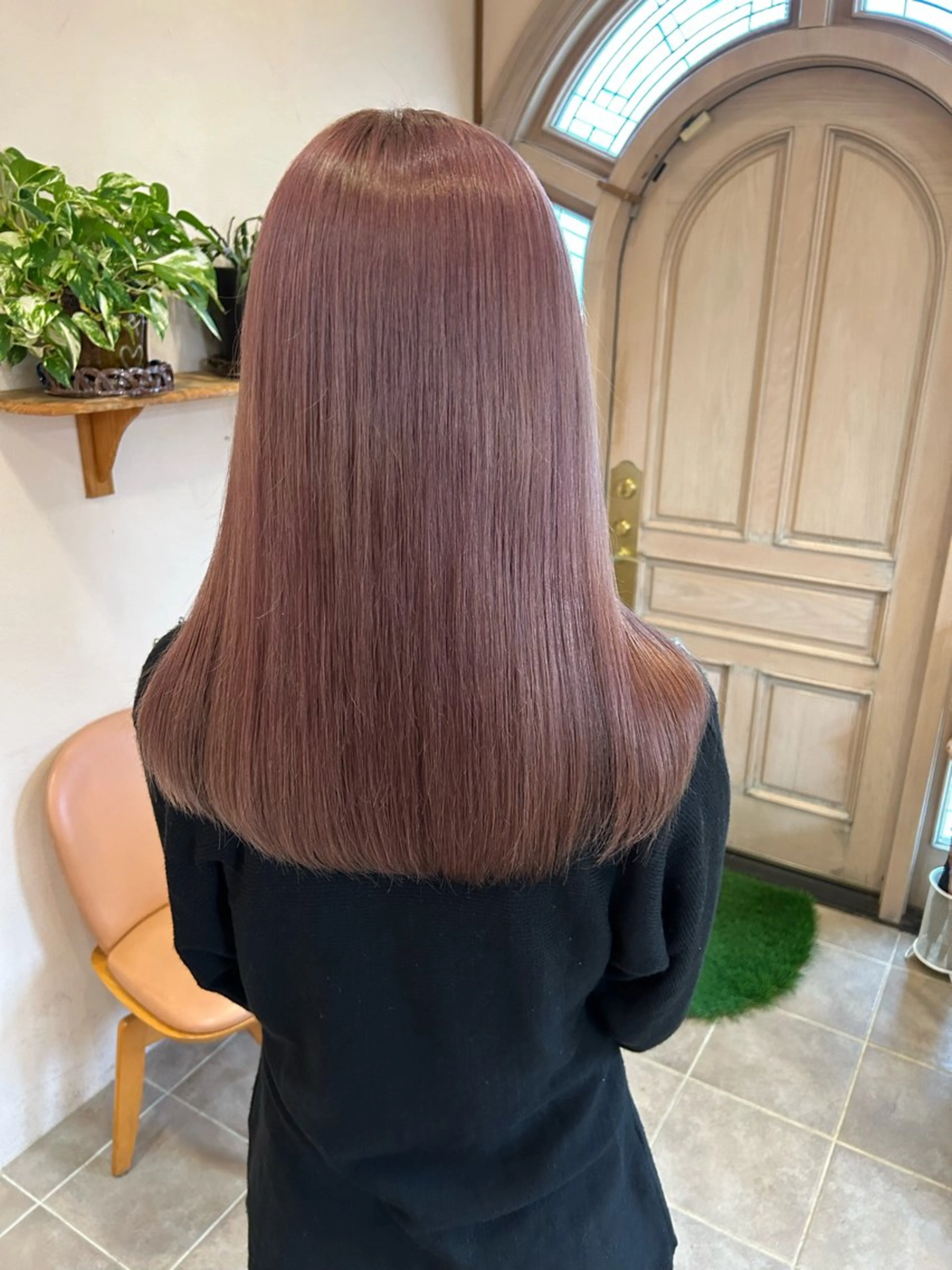 セミロング カラー mayu .のヘアスタイル