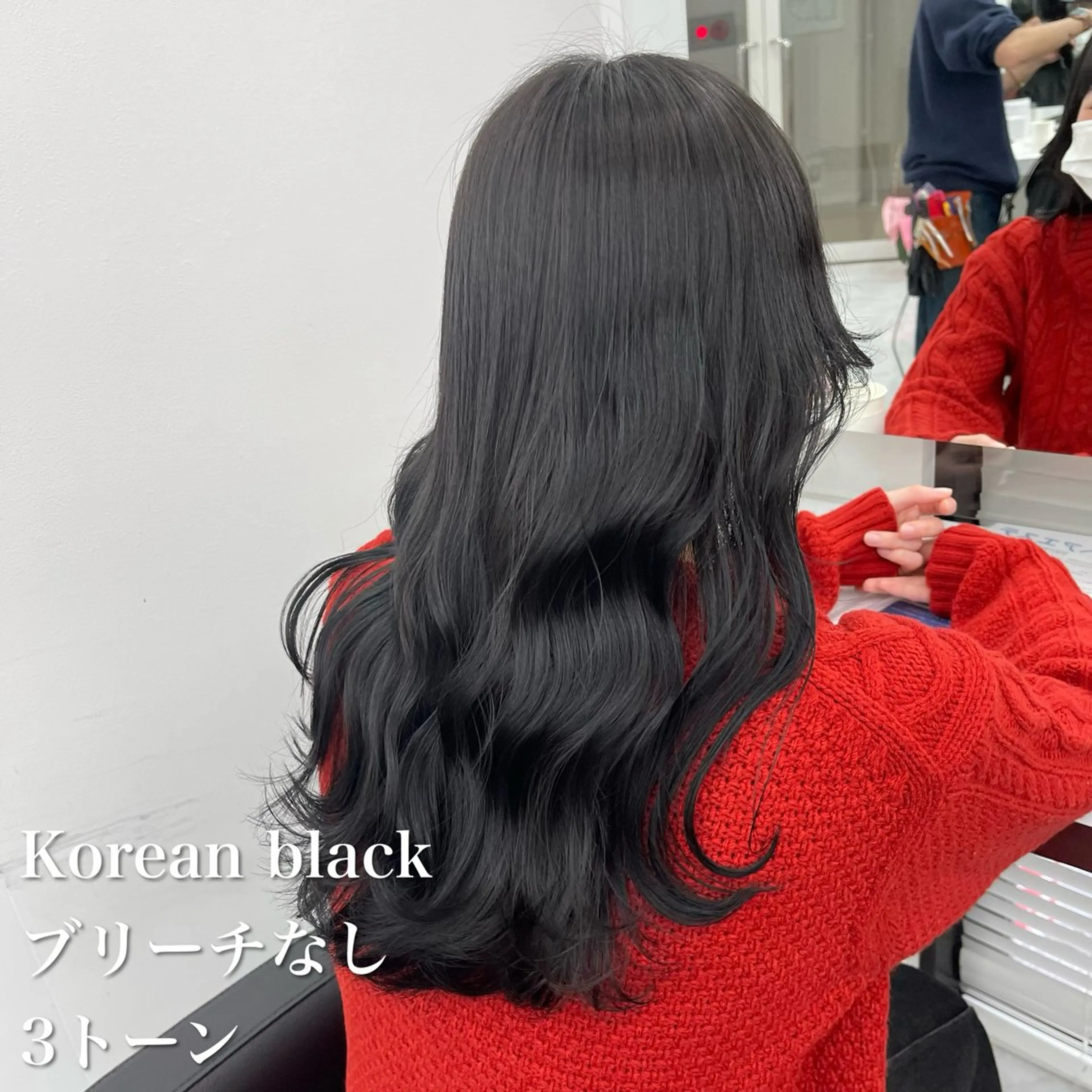 ロング カラー 韓国風艶カラー🪽 yuuna🪽🍨のヘアスタイル