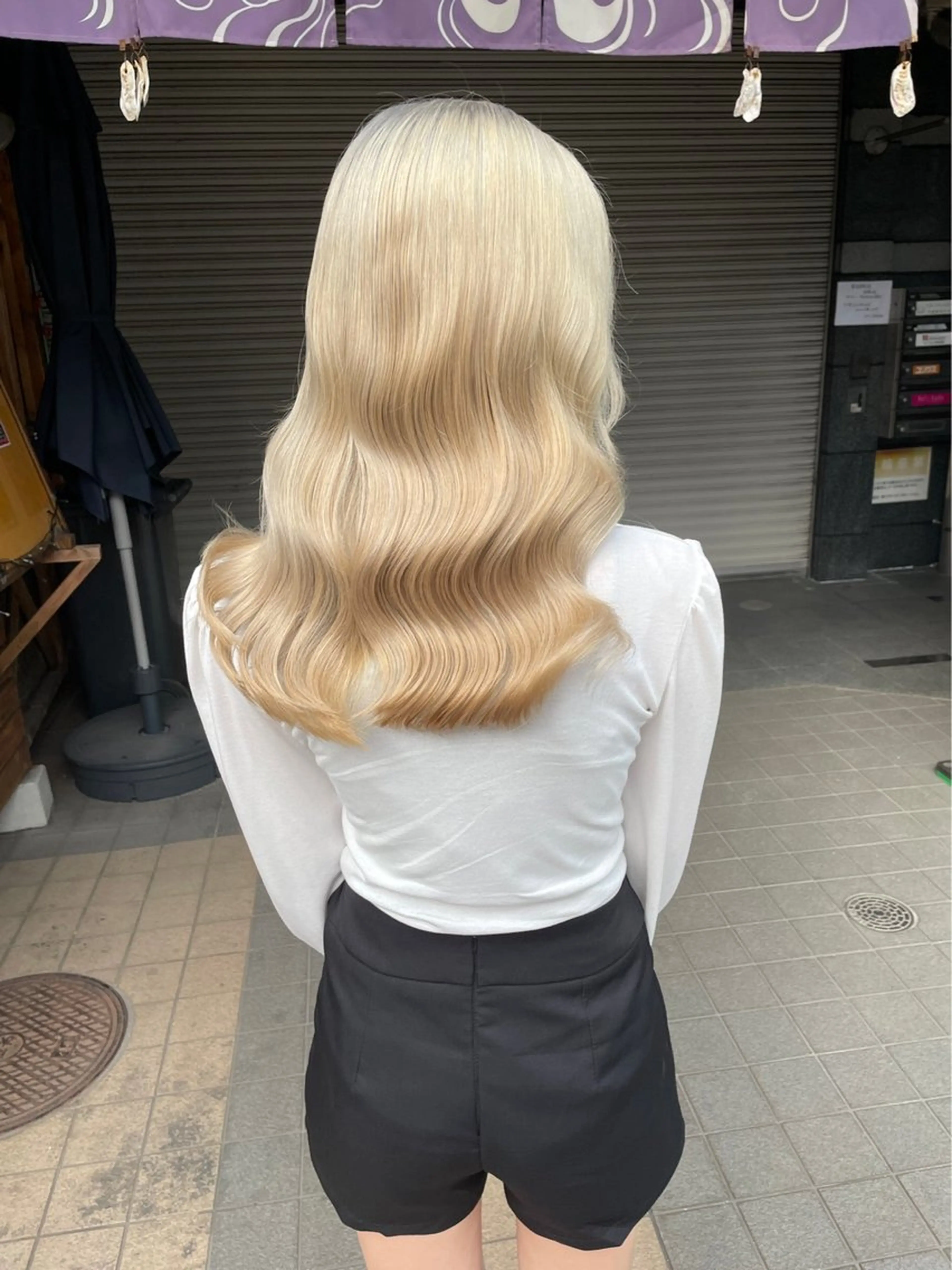 セミロング ピンクブラウン パープルカラー エクステ 髪質改善 ヘアカラー エクステ/髪質改善 🖤RYUSEI🖤のヘアスタイル