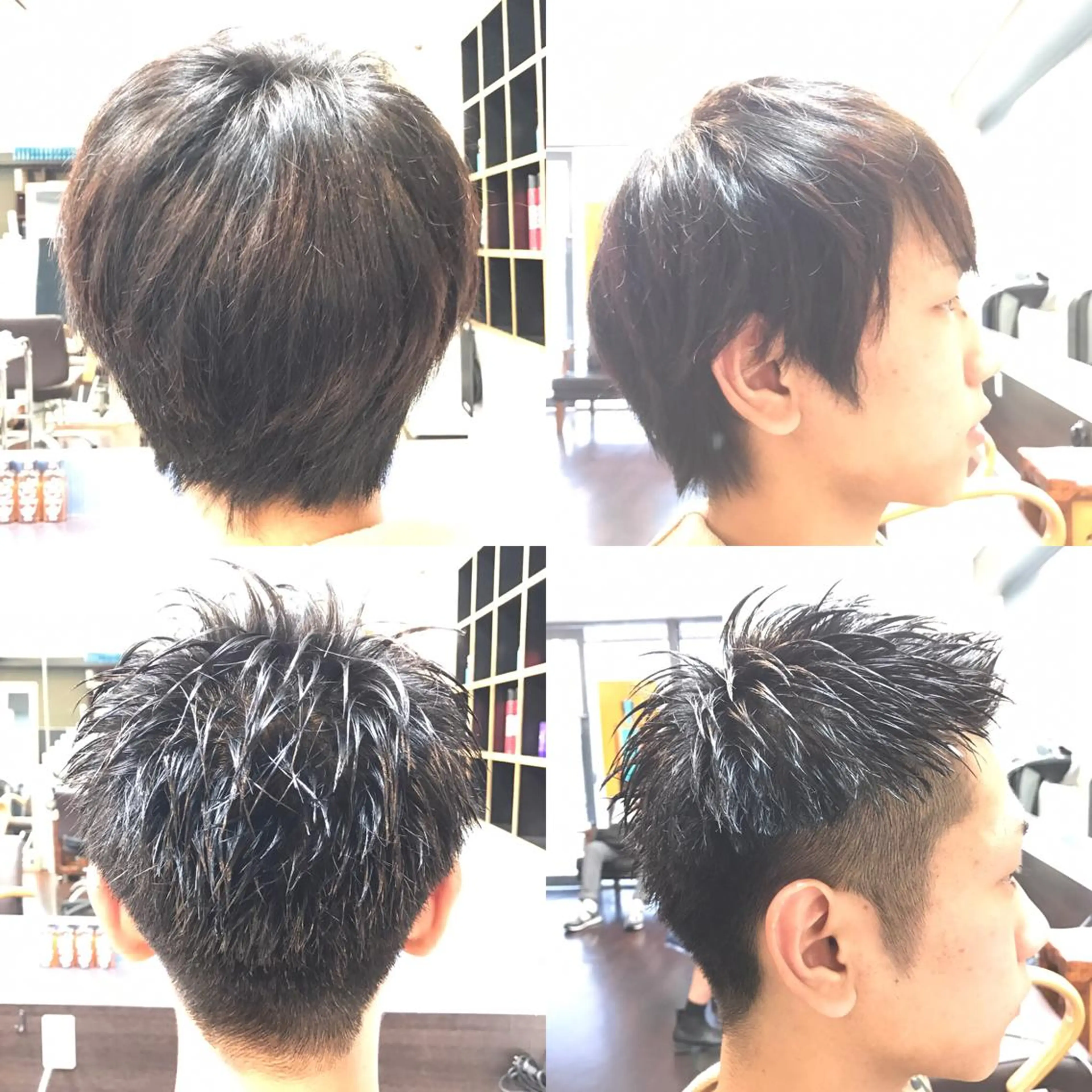メンズ 前之園 ひかるのヘアスタイル