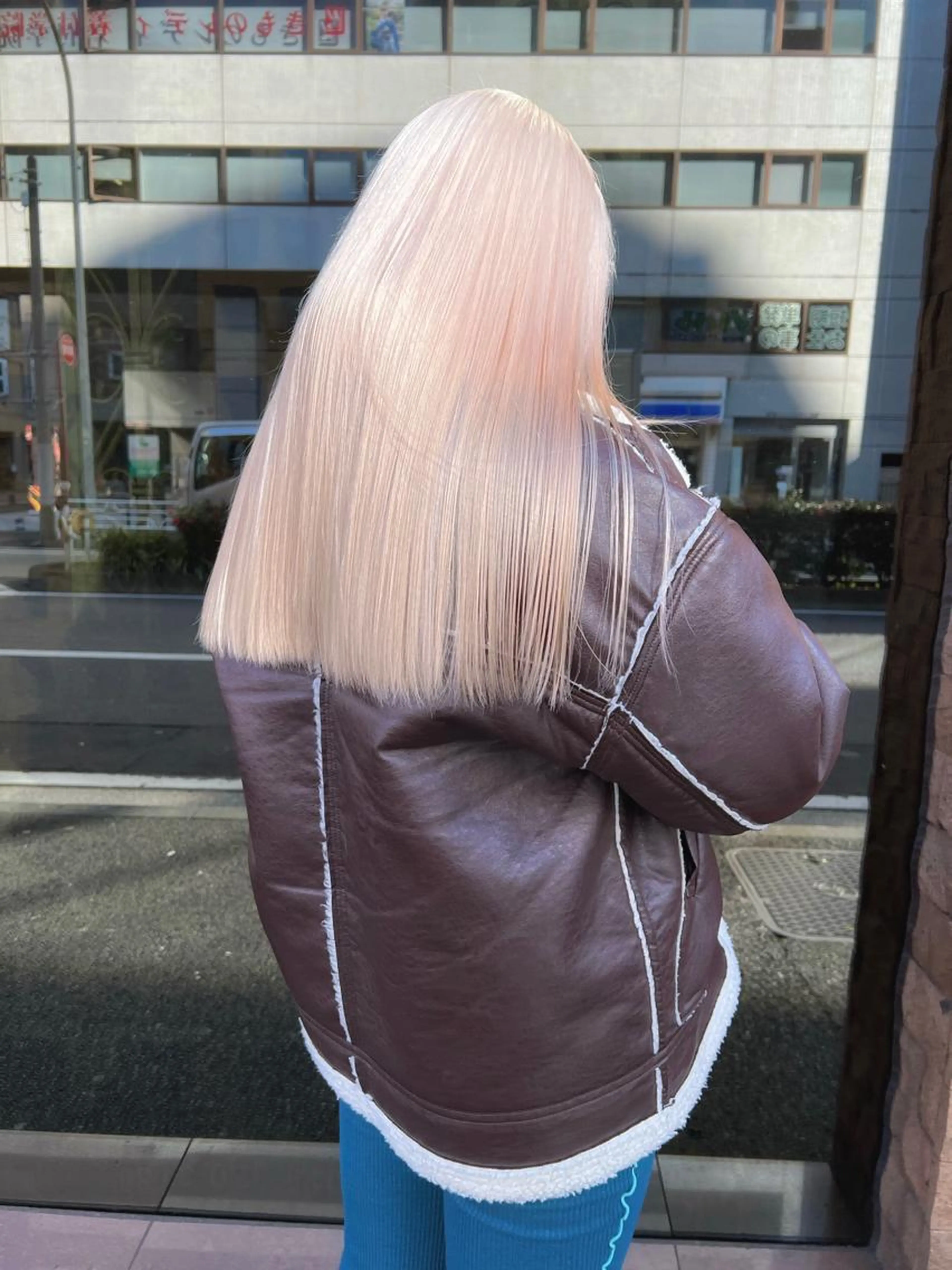 💎【艶ハイトーン】💎ケアブリーチ➕高級ケアカラー➕トリートメントの写真