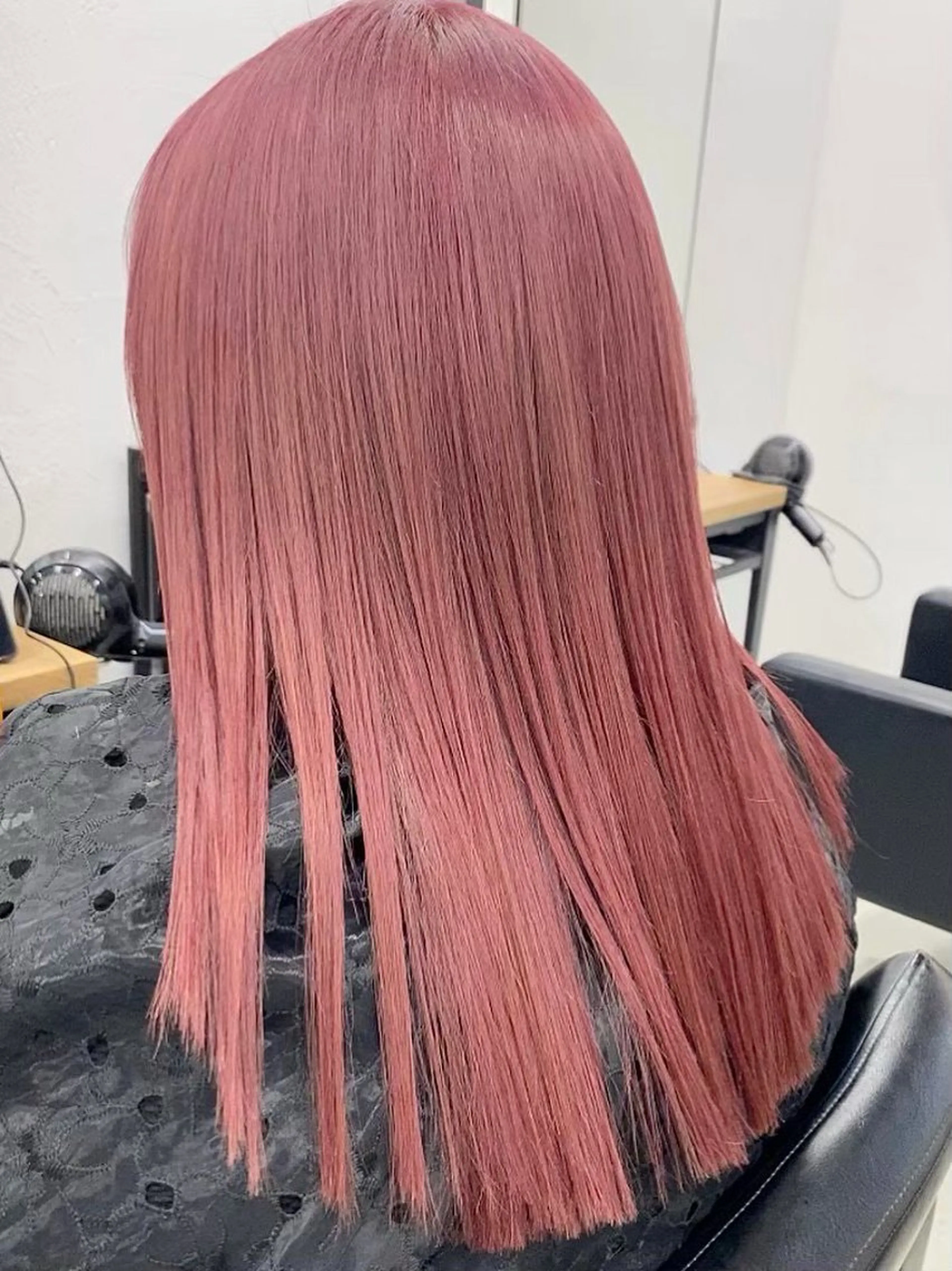 カラー ヘアカラー 🎀 のえか/ハイ トーン/ピンク🤍のヘアスタイル