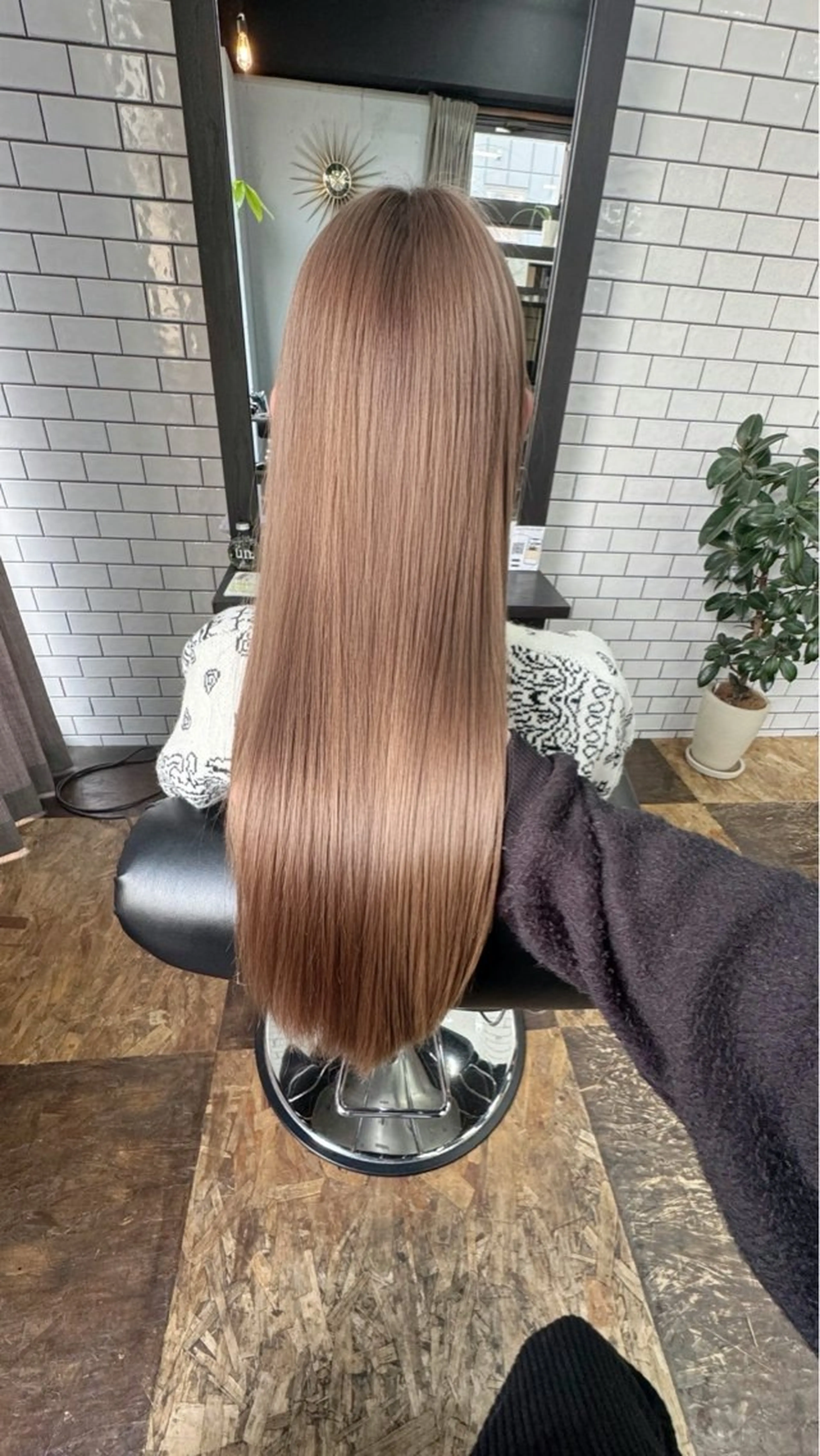 ロング カラー un. Misakiのヘアスタイル