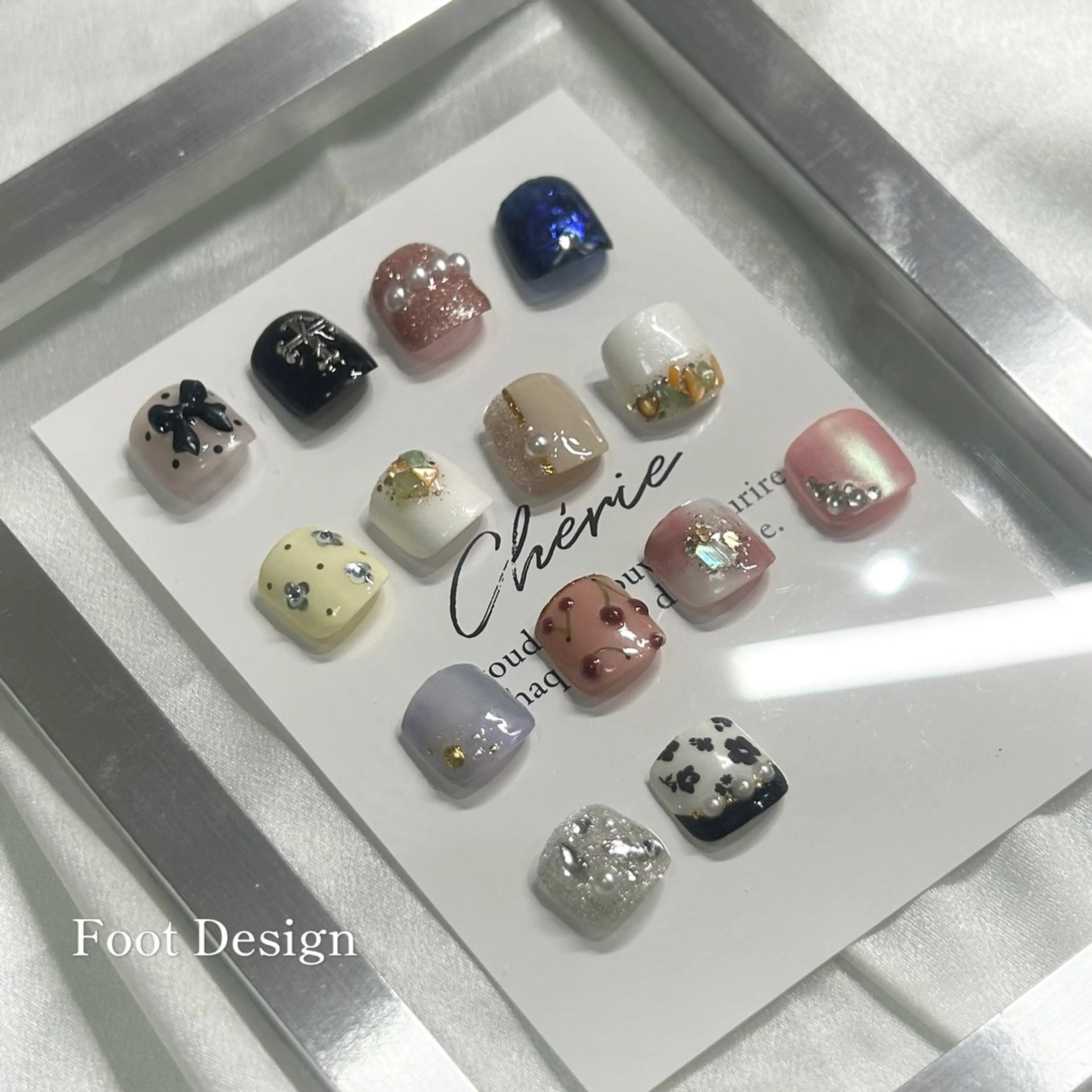 ネイル アートネイル フットネイル フットネイル Hina nail 木場のネイルデザイン