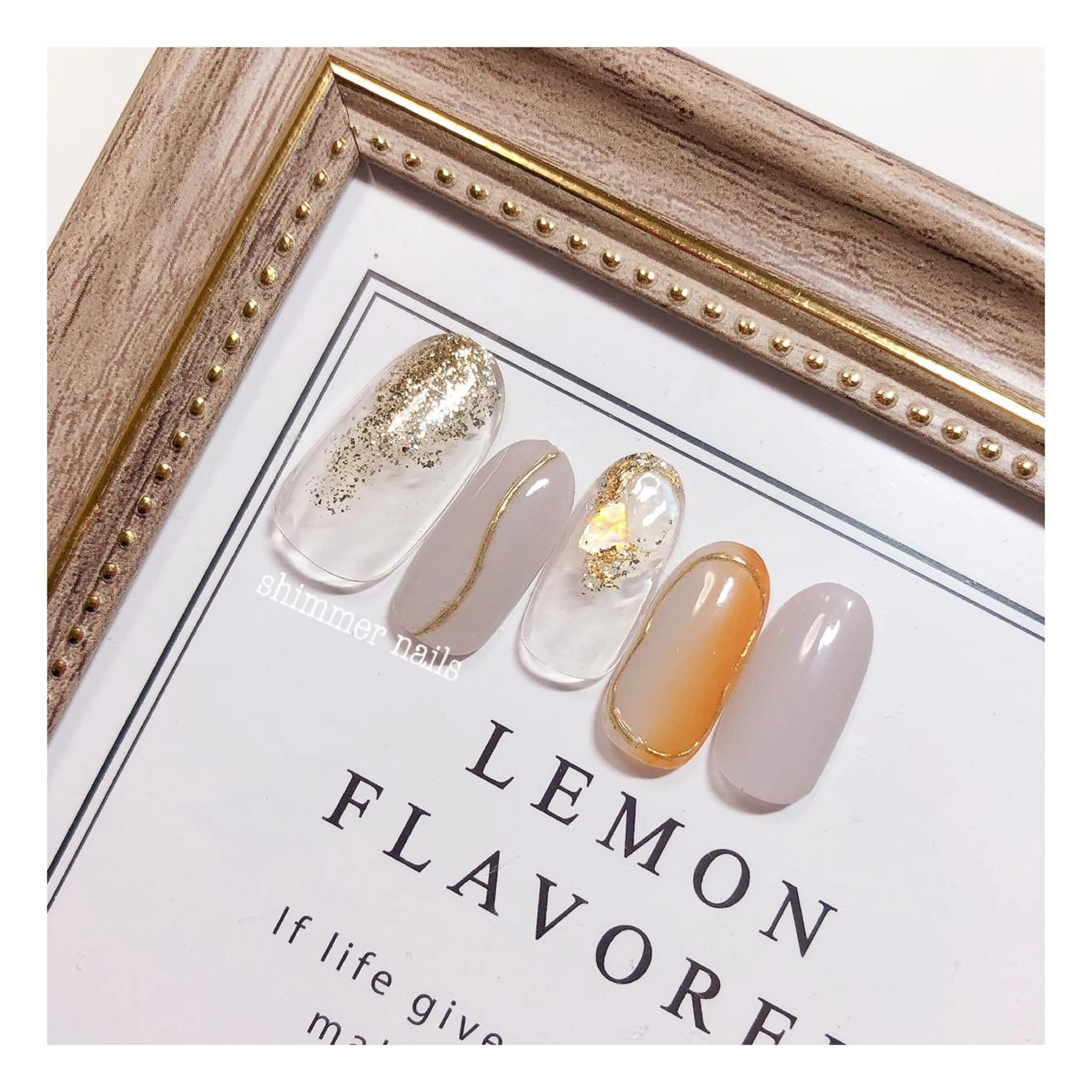 ネイル ミラーネイル shimmer nailsのネイルデザイン