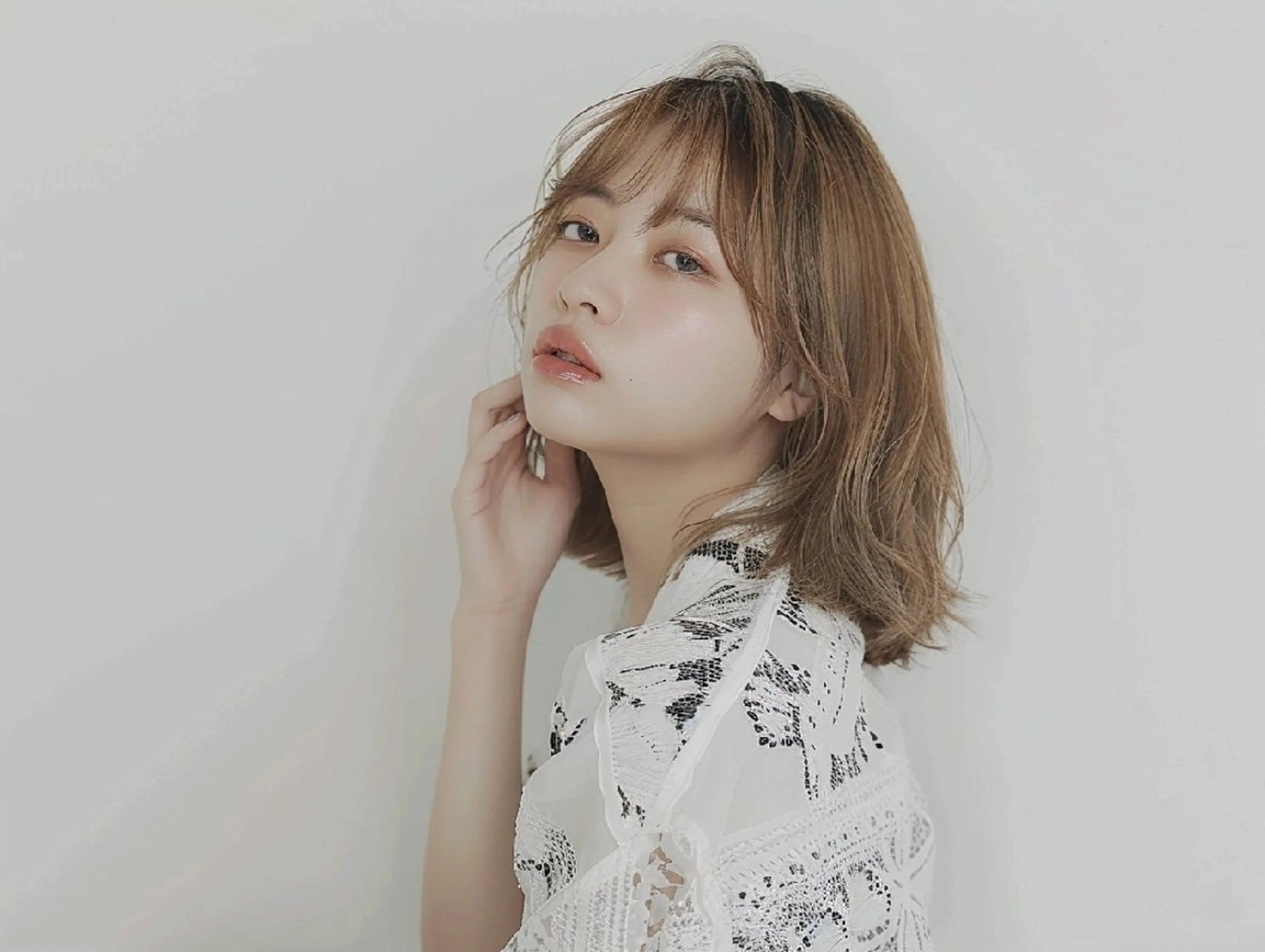 カラー 束感まつぱ🥑🤍 NATUKI🤍のヘアスタイル