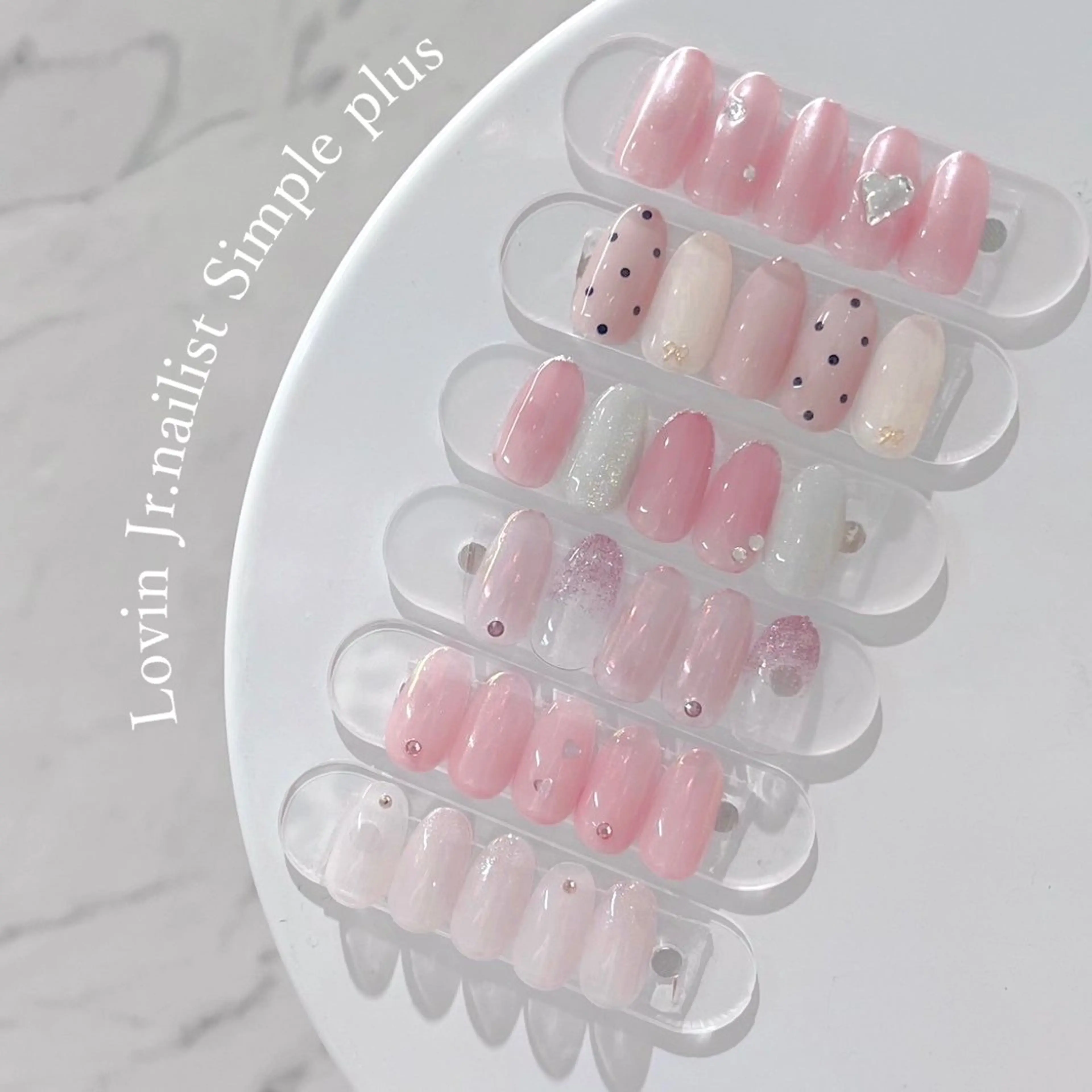 ネイル ジェルネイル オフィスネイル パラジェル シンプルネイル パラジェル認定サロンk-two nail所属・k-two nailのネイルデザイン