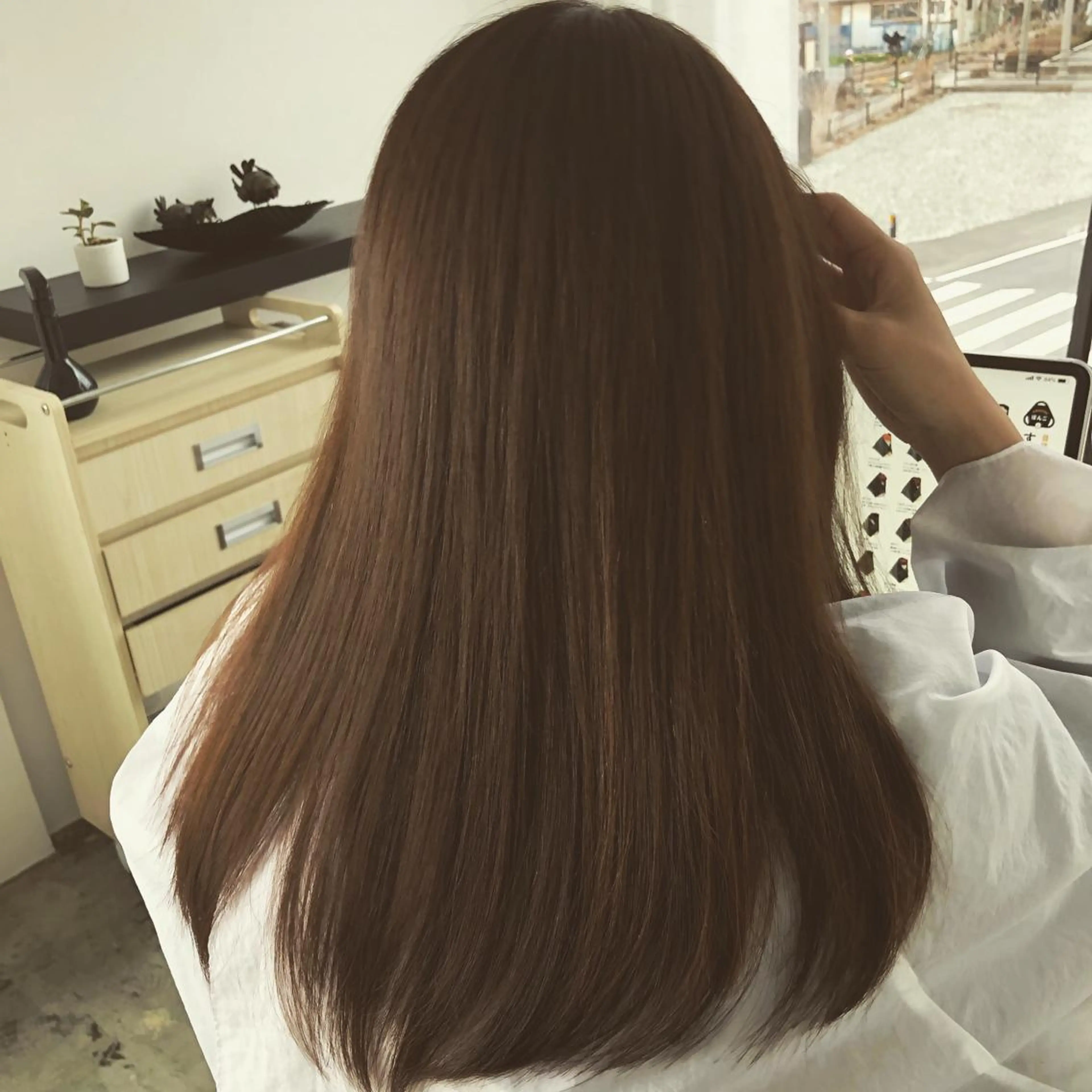 ロング カラー 小林 まさきのヘアスタイル