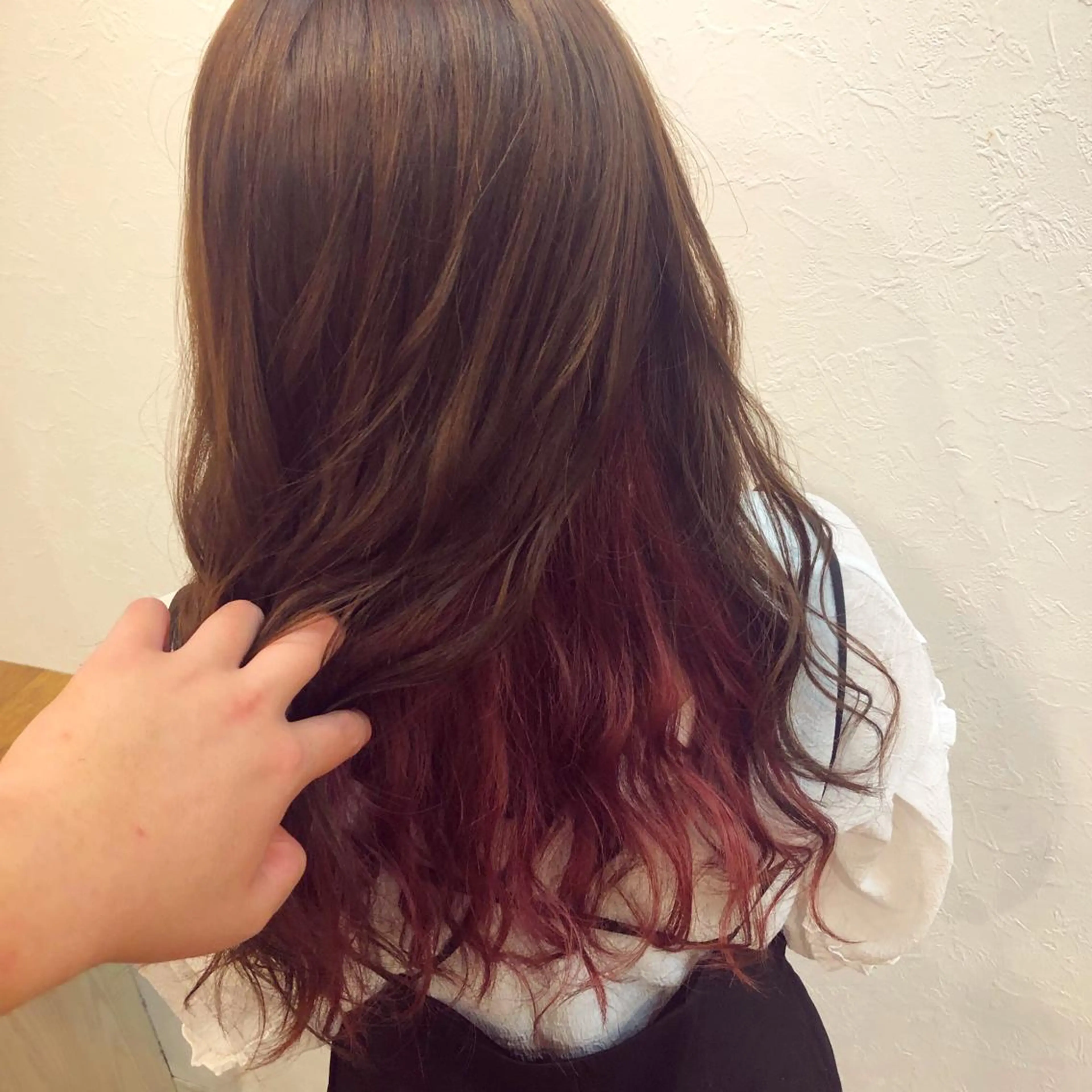 ロング カラー ヘアアレンジ カット ヘアカラー パーマ 縮毛矯正 トリートメント ヘッドスパ ヘアセット BLINK京橋 (ブリンク)のヘアスタイル