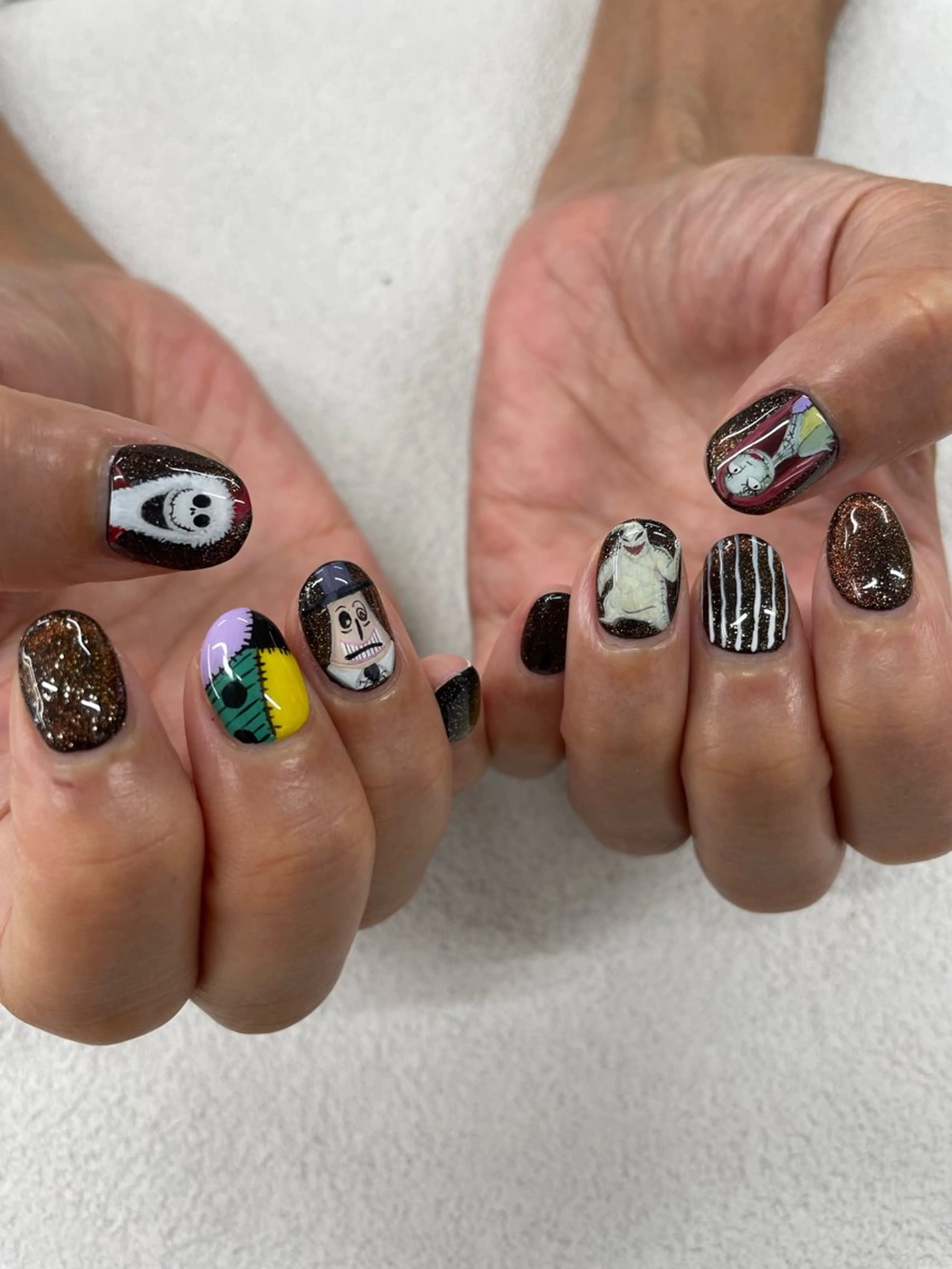 ネイル 冬ネイル クリスマス ハンドネイル ハンドケア NAIL SALON le'anaのネイルデザイン
