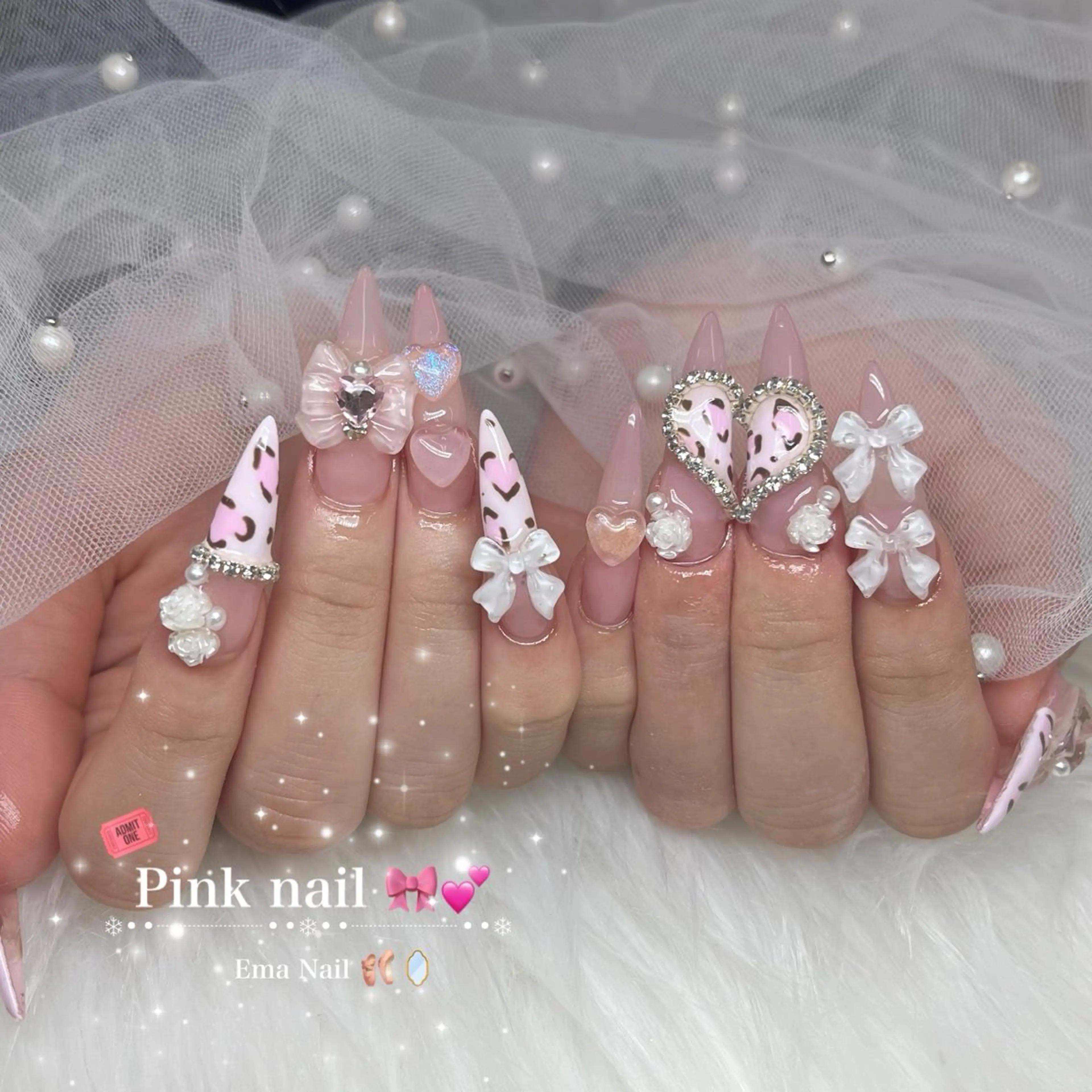 🎀 ミニモ限定 【 120分パーツ付け放題⠀¥9900 持ち込み🙆‍♀️の写真