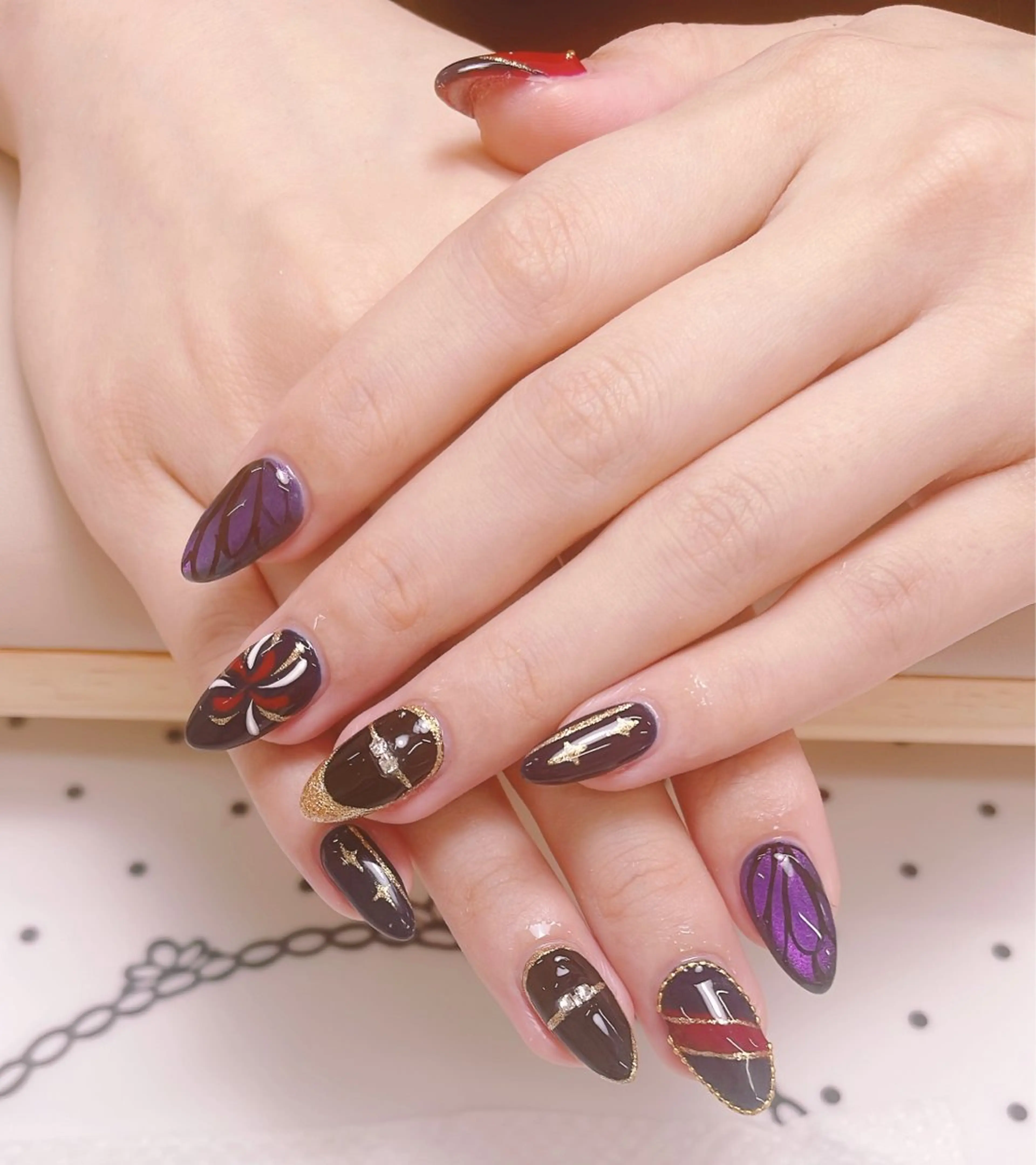 ネイル ハンドネイル ╹◡╹Mimoミモ Eye&Nailのマツエク・マツパデザイン