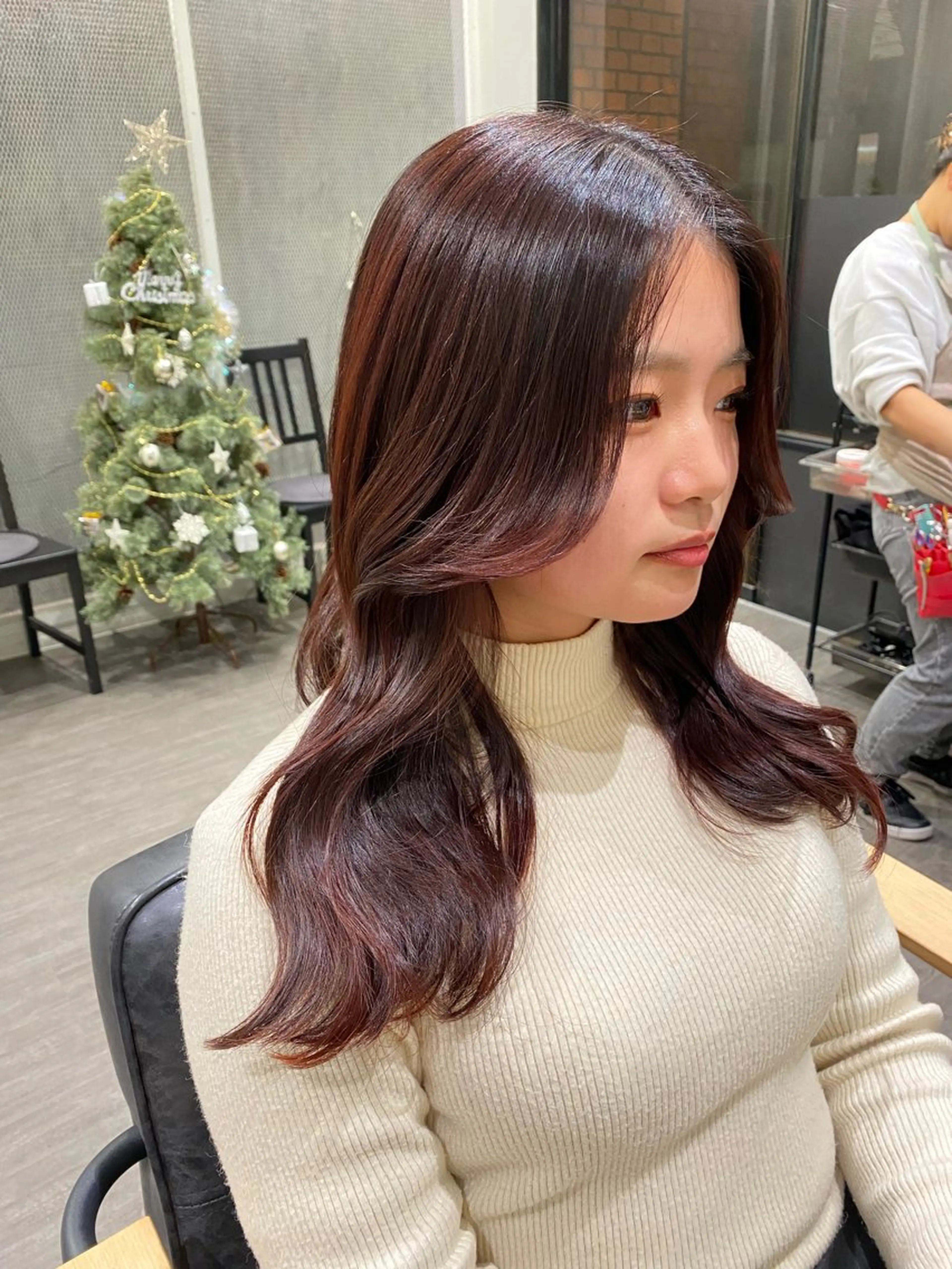 セミロング カット ヘアカラー cocotte🌿 amaneのヘアスタイル