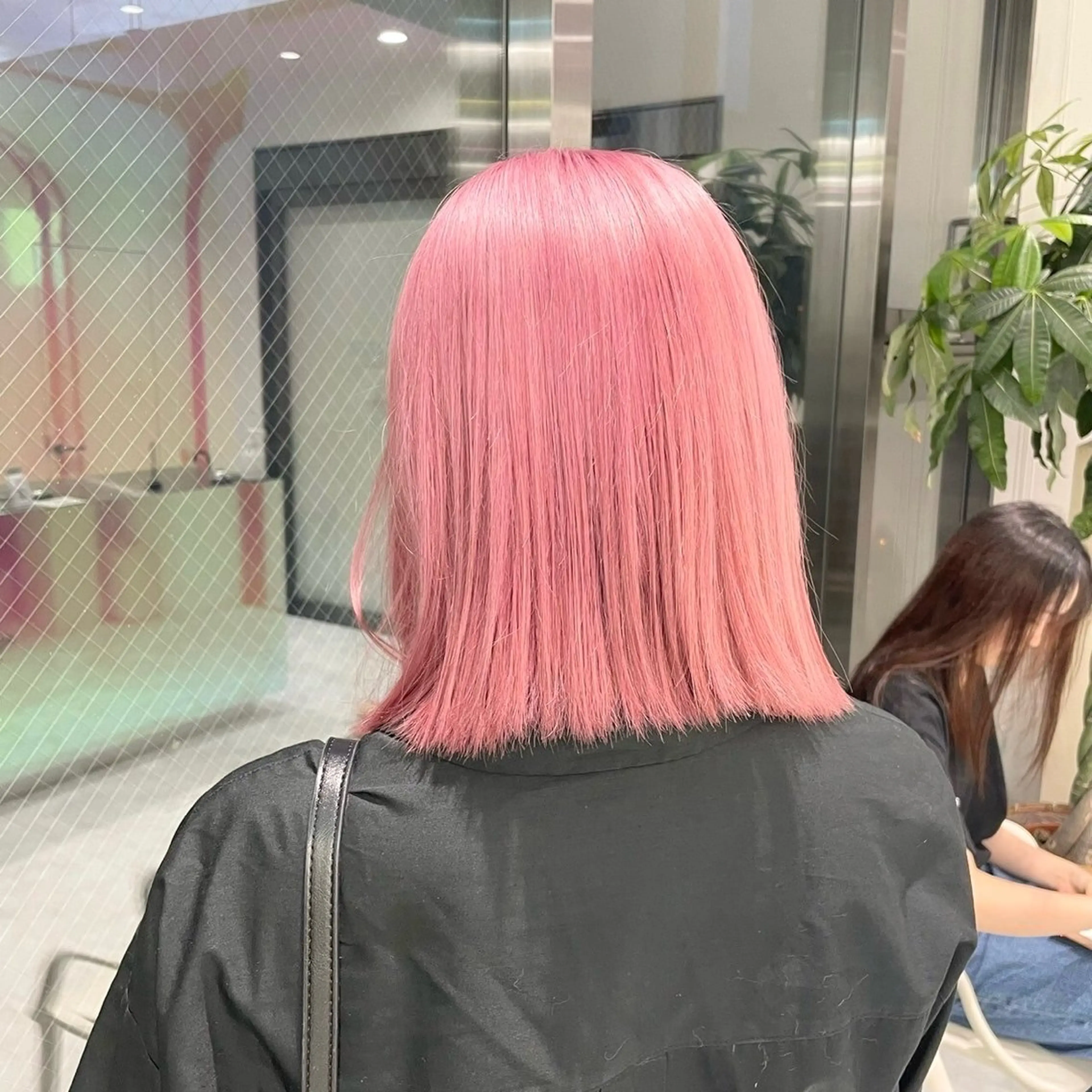 セミロング カラー ヘアアレンジ ♥️うる艶暖色 銀座♥️mioのヘアスタイル