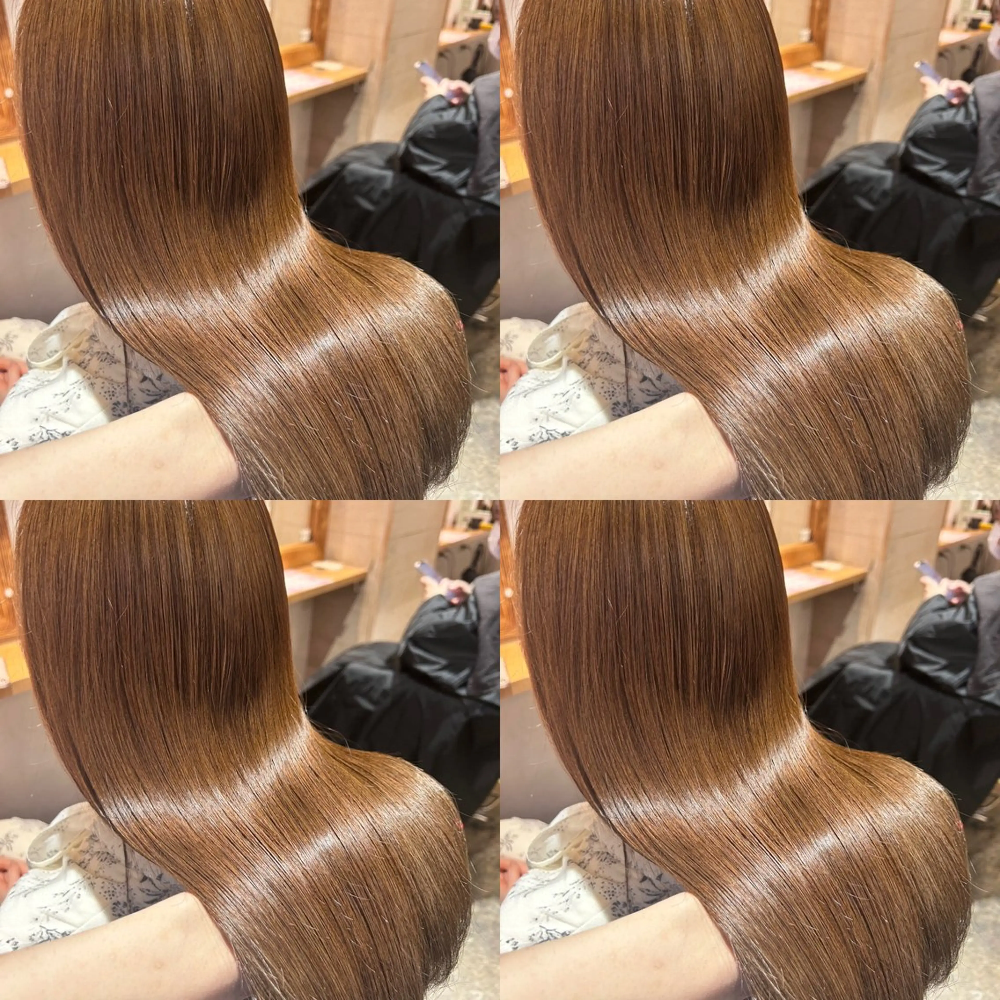 ロング カラー ヘアカラー トリートメント 店長✨髪質改善✖️ 透明感カラー／純大のヘアスタイル