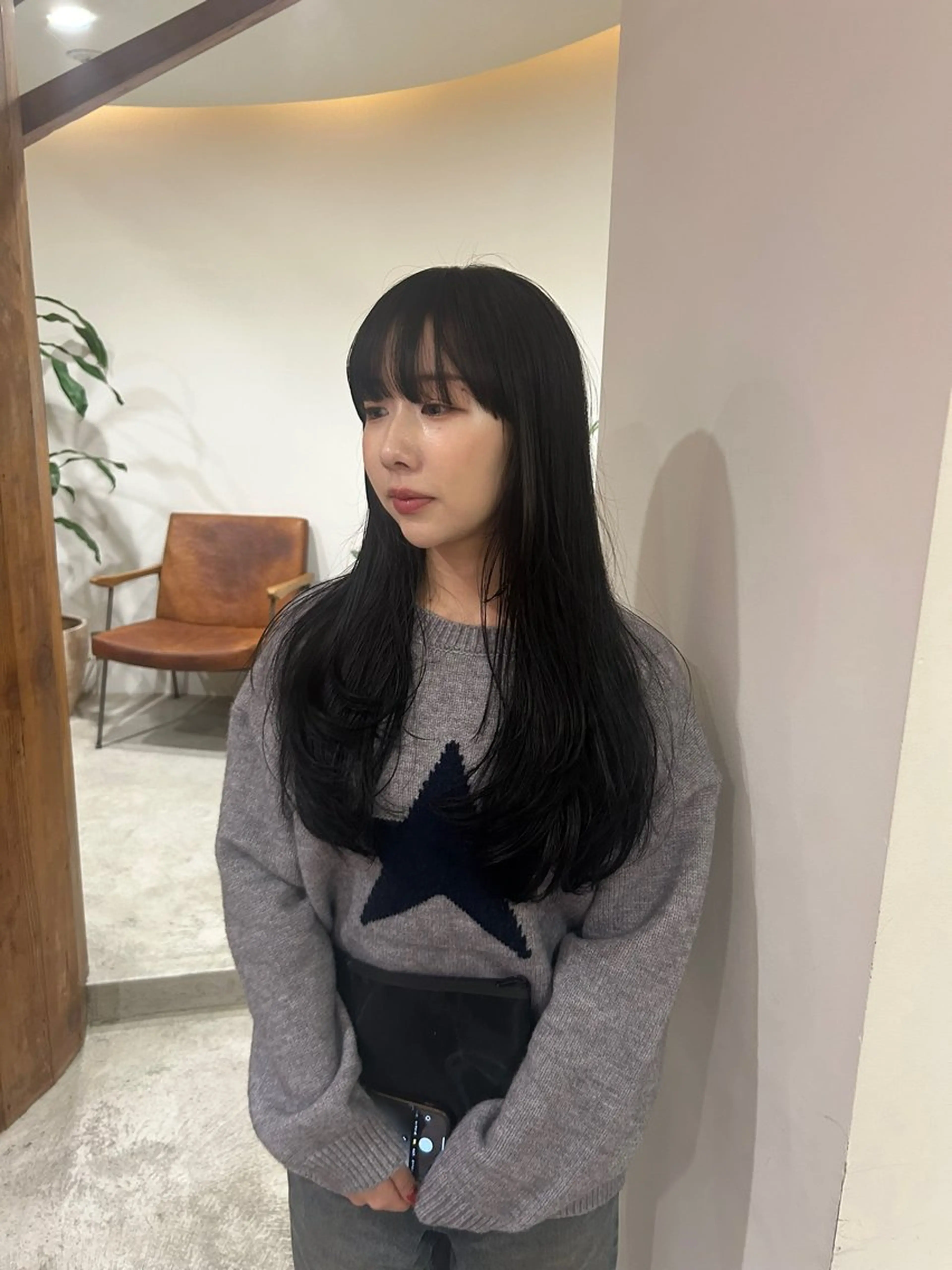 ロング レイヤーカット カット nana/ボブ/ レイヤー/梅田のヘアスタイル