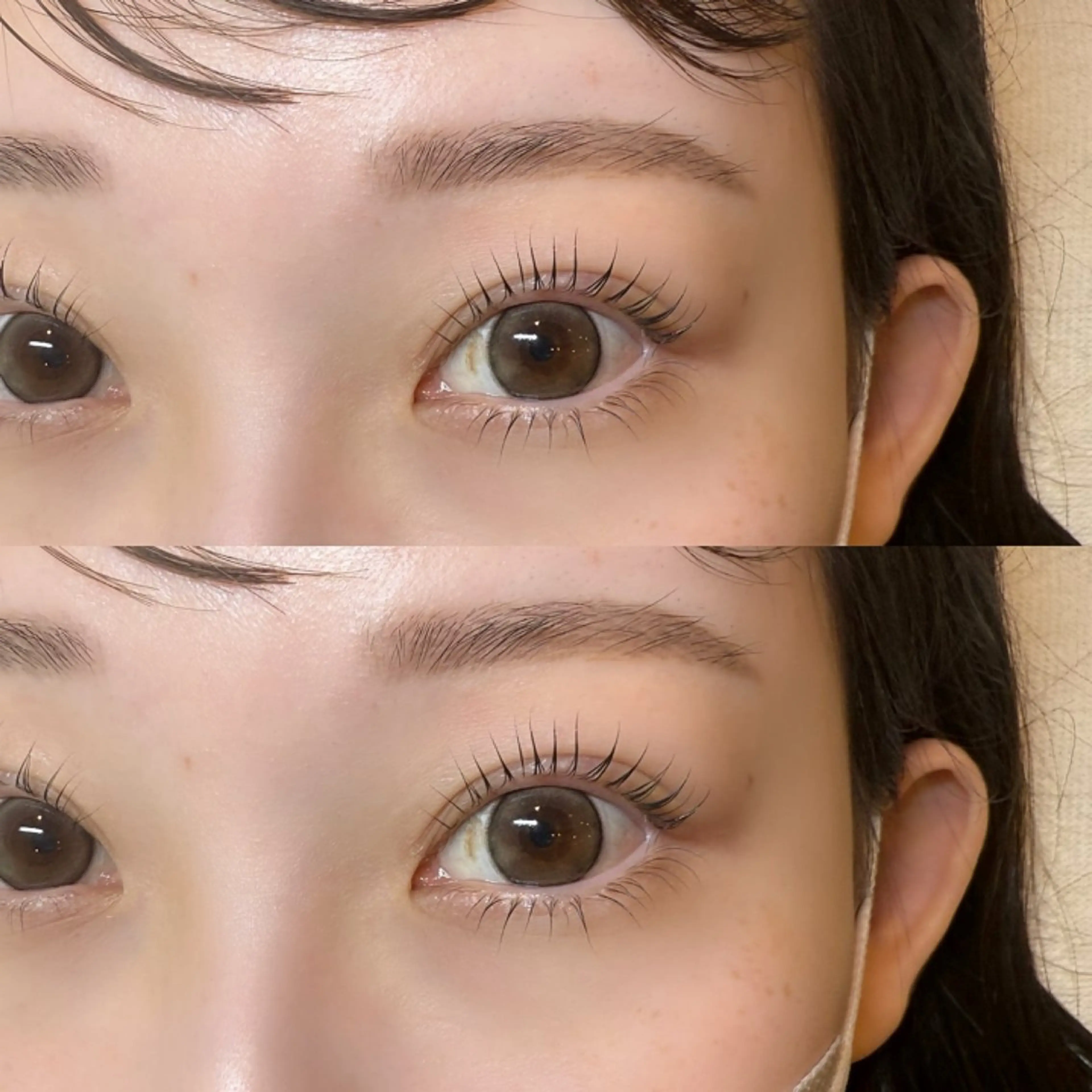 土日限定♡美眉スタイリング×パリジェンヌ(高濃度トリートメント・アイシャンプー・アイパック付き) 再来+¥500の写真