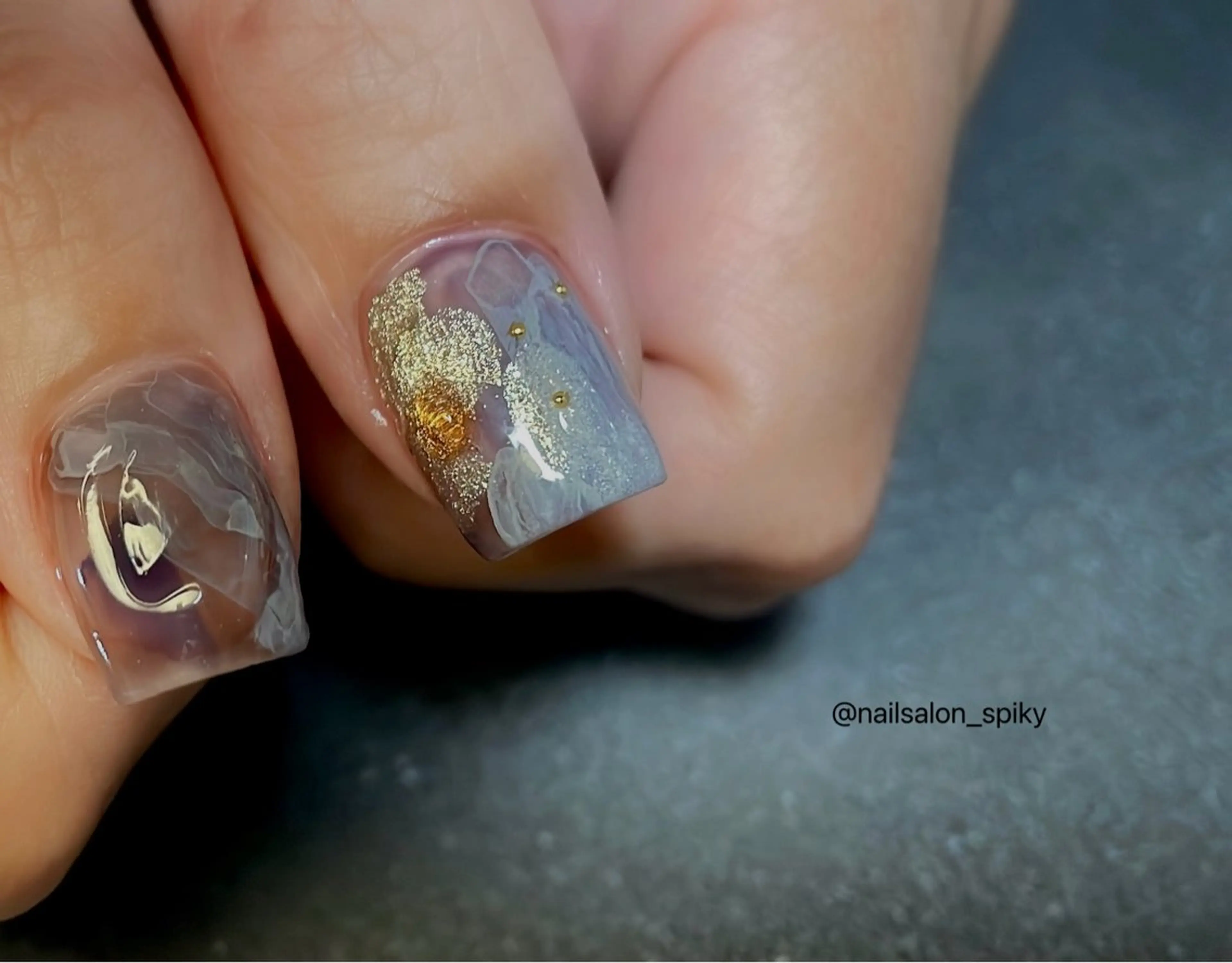 ネイル Spiky とうげ ふうかのネイルデザイン