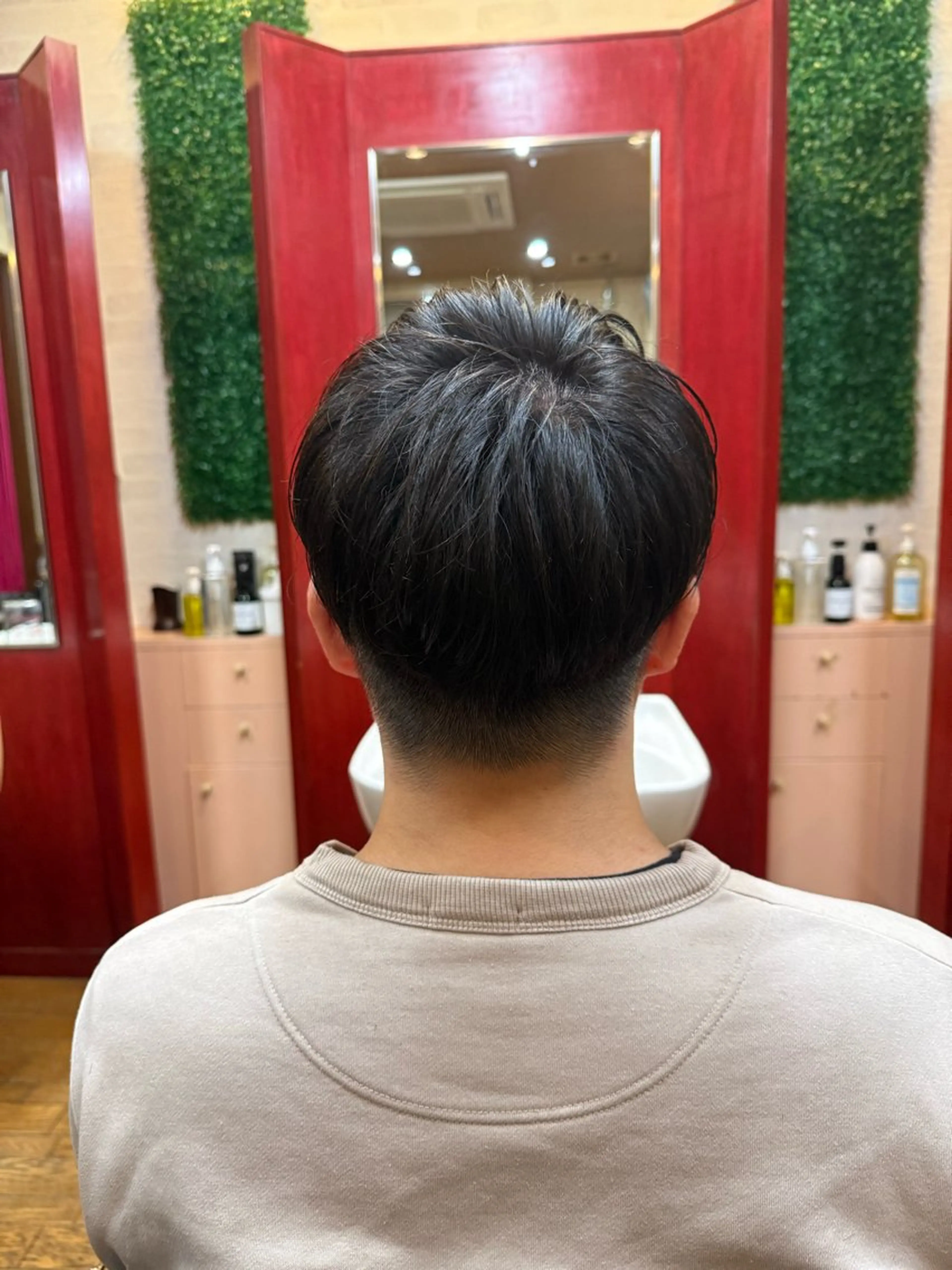 ミディアム 似合わせカットパーマ 長峯丈士のヘアスタイル