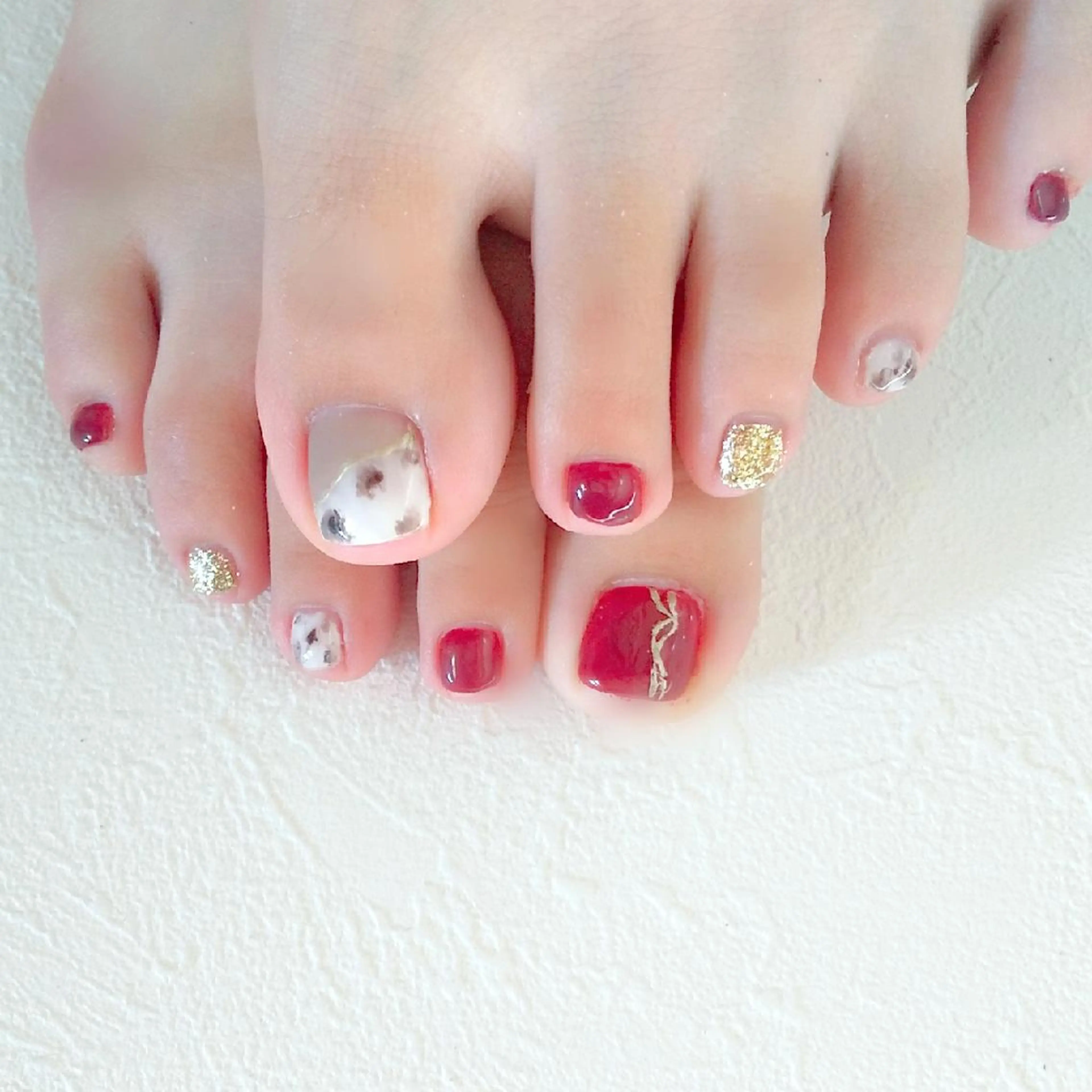 ネイル アートネイル フラワーネイル フットネイル ジェルネイル スカルプネイル フットネイル HIRATA RIEのネイルデザイン