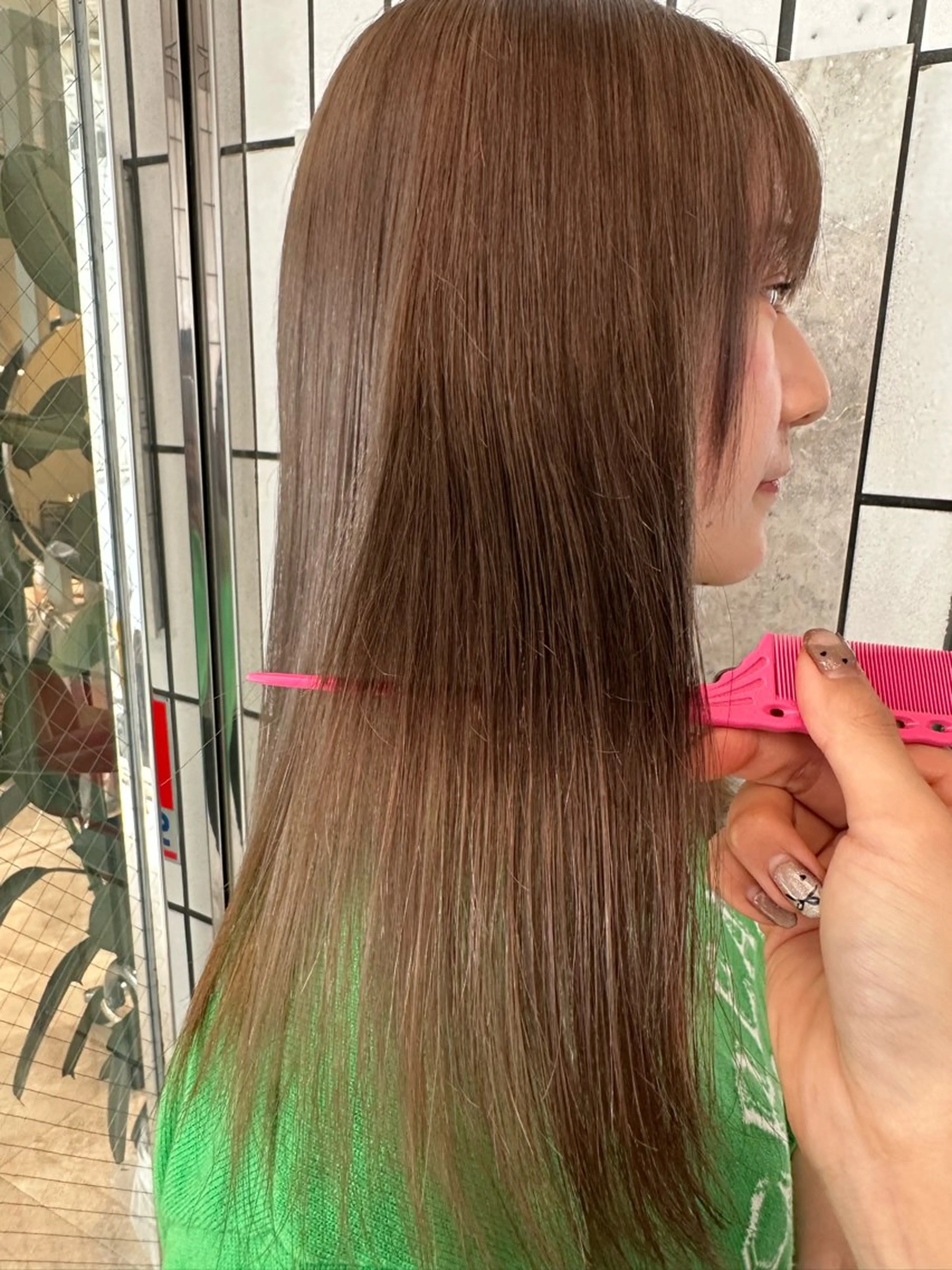 カラー ヘアカラー miyu ♡のヘアスタイル