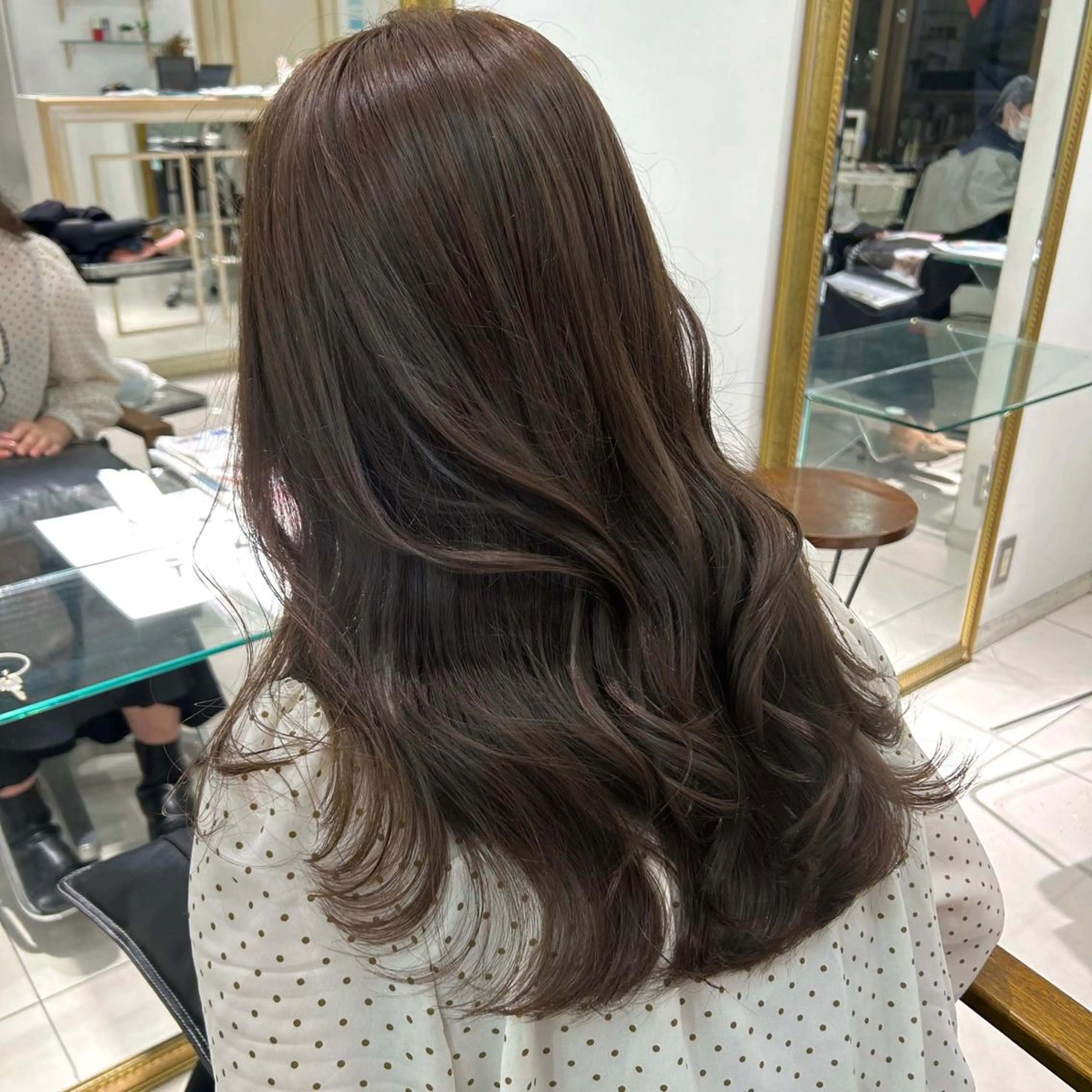 ロング カラー 透明感カラー 古山 結季🌙🖤のヘアスタイル