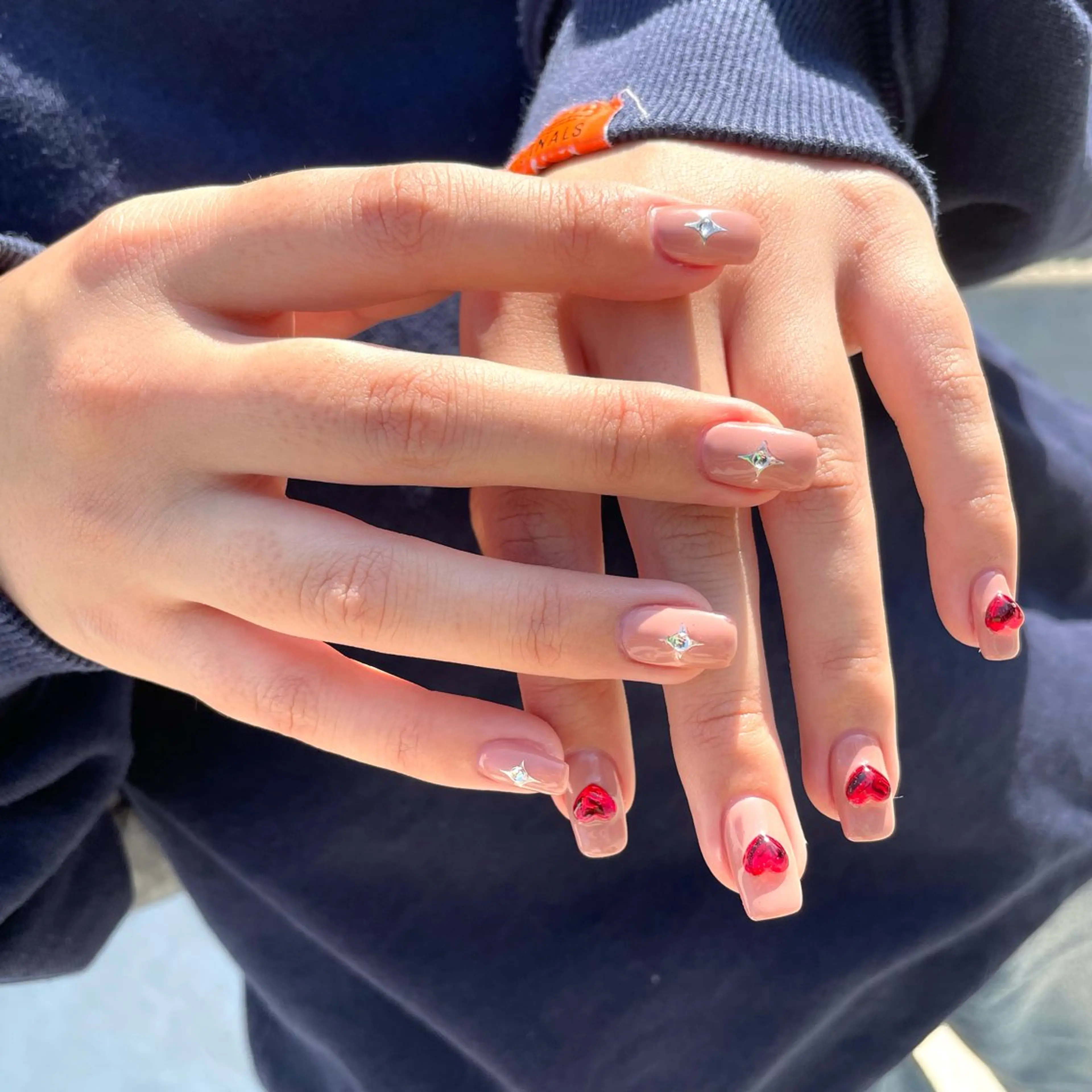 ネイル ハンドネイル Sea  nail by emaのネイルデザイン