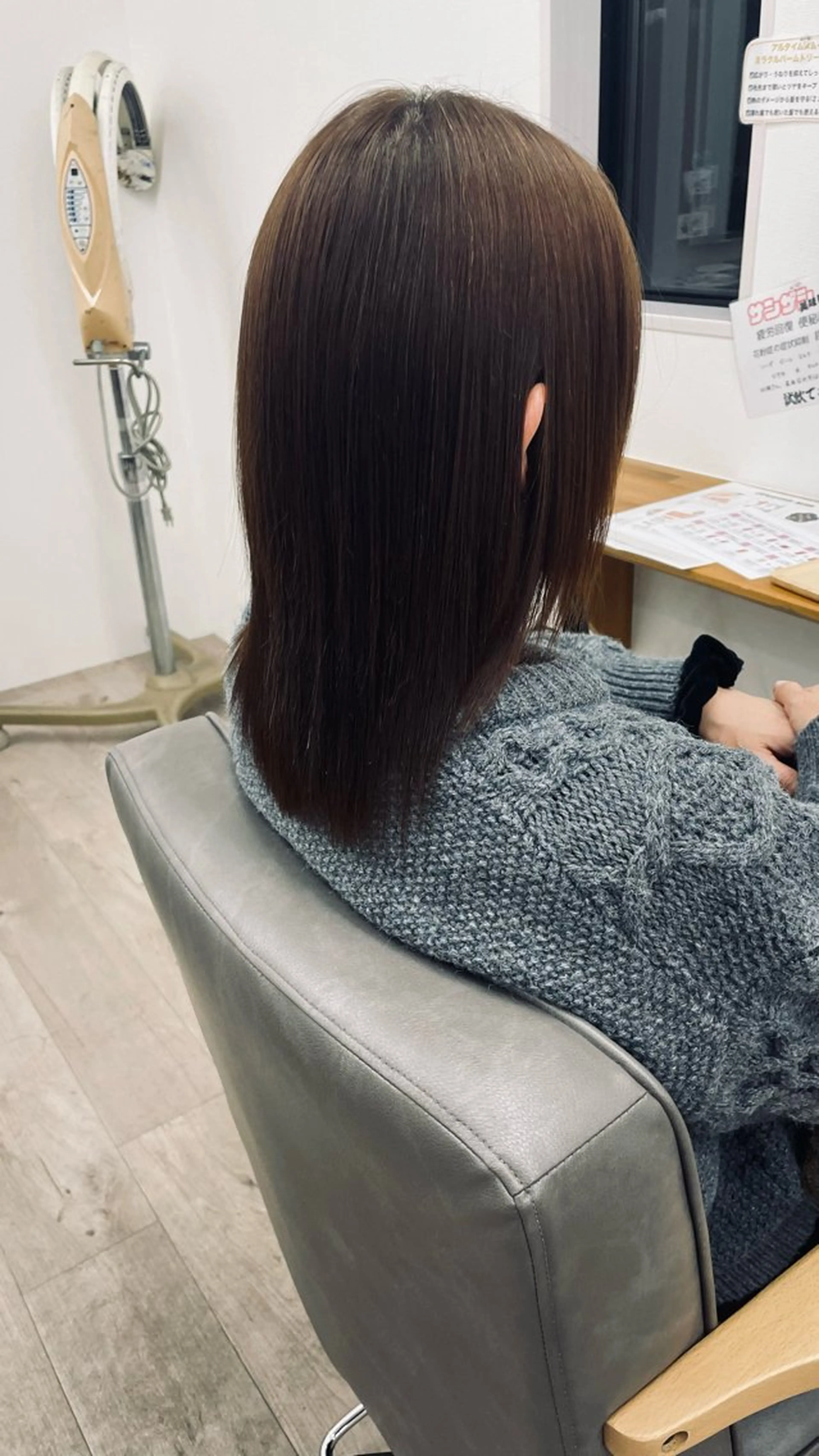 ミディアム 縮毛矯正 縣空/LE-PLA BEAU Anteのヘアスタイル