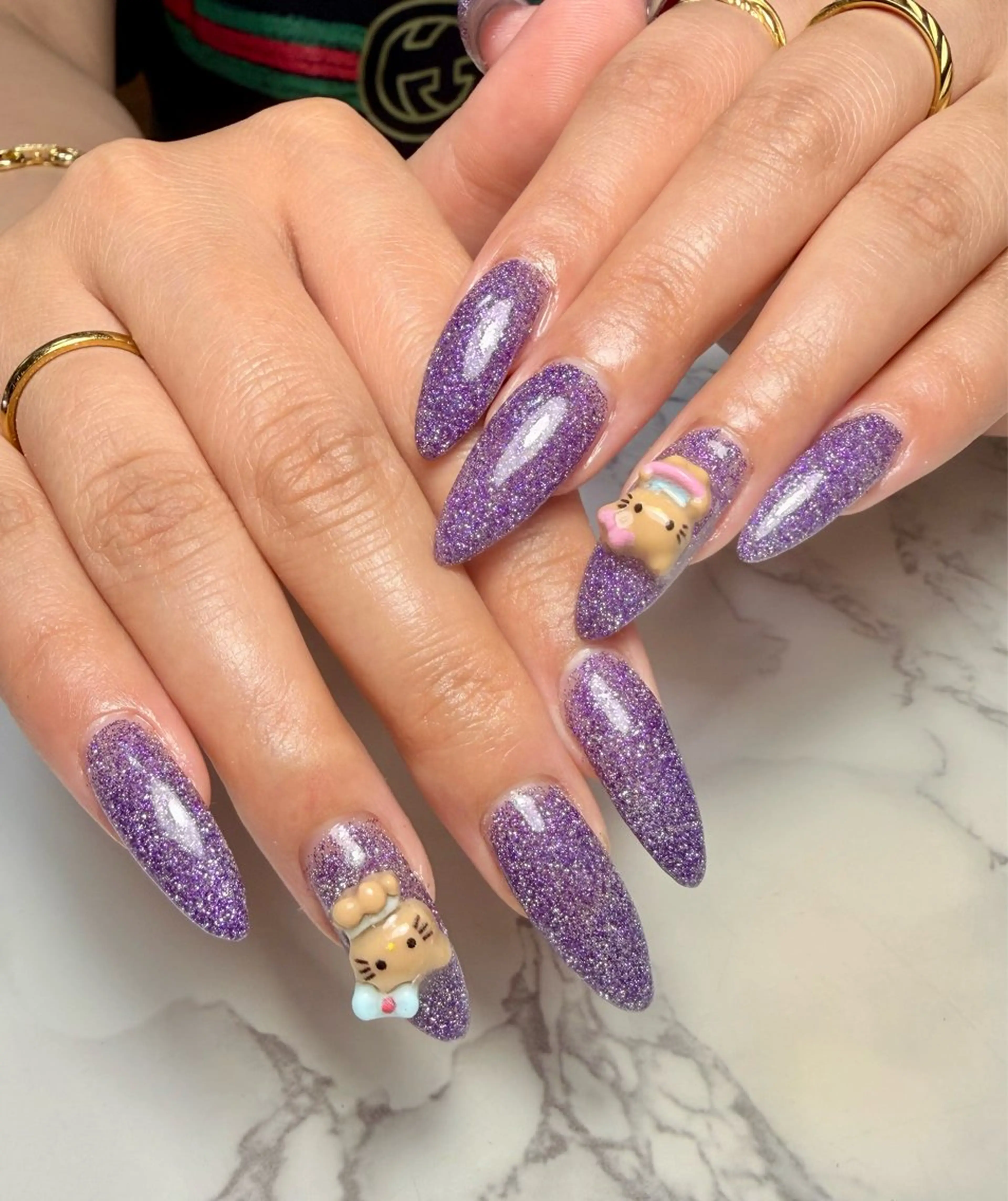 ネイル アートネイル チークネイル フラッシュネイル フラッシュマグ フレンチネイル Mai’s nailのネイルデザイン