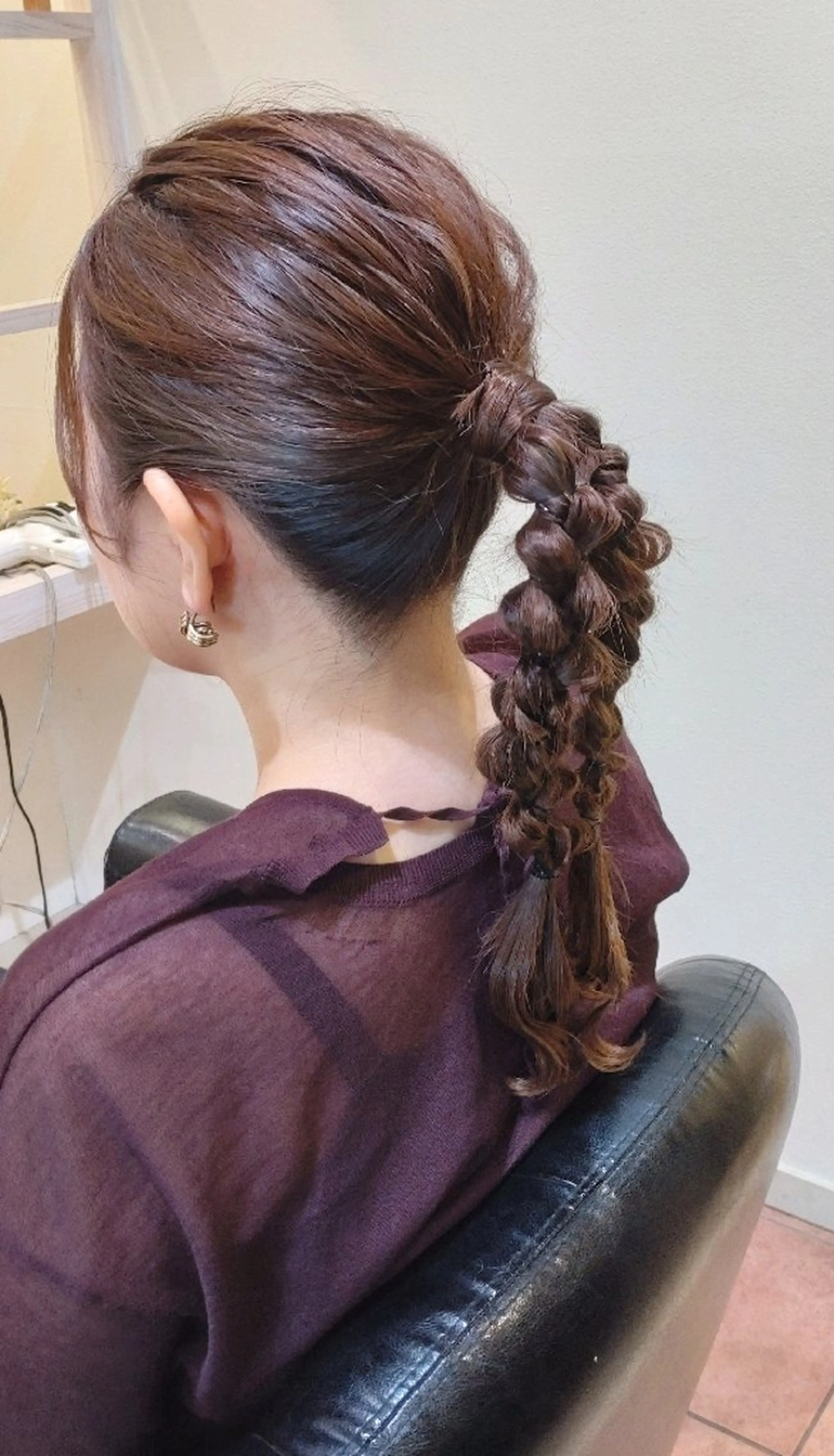 ロング ヘアアレンジ 大槻 百合子のヘアスタイル