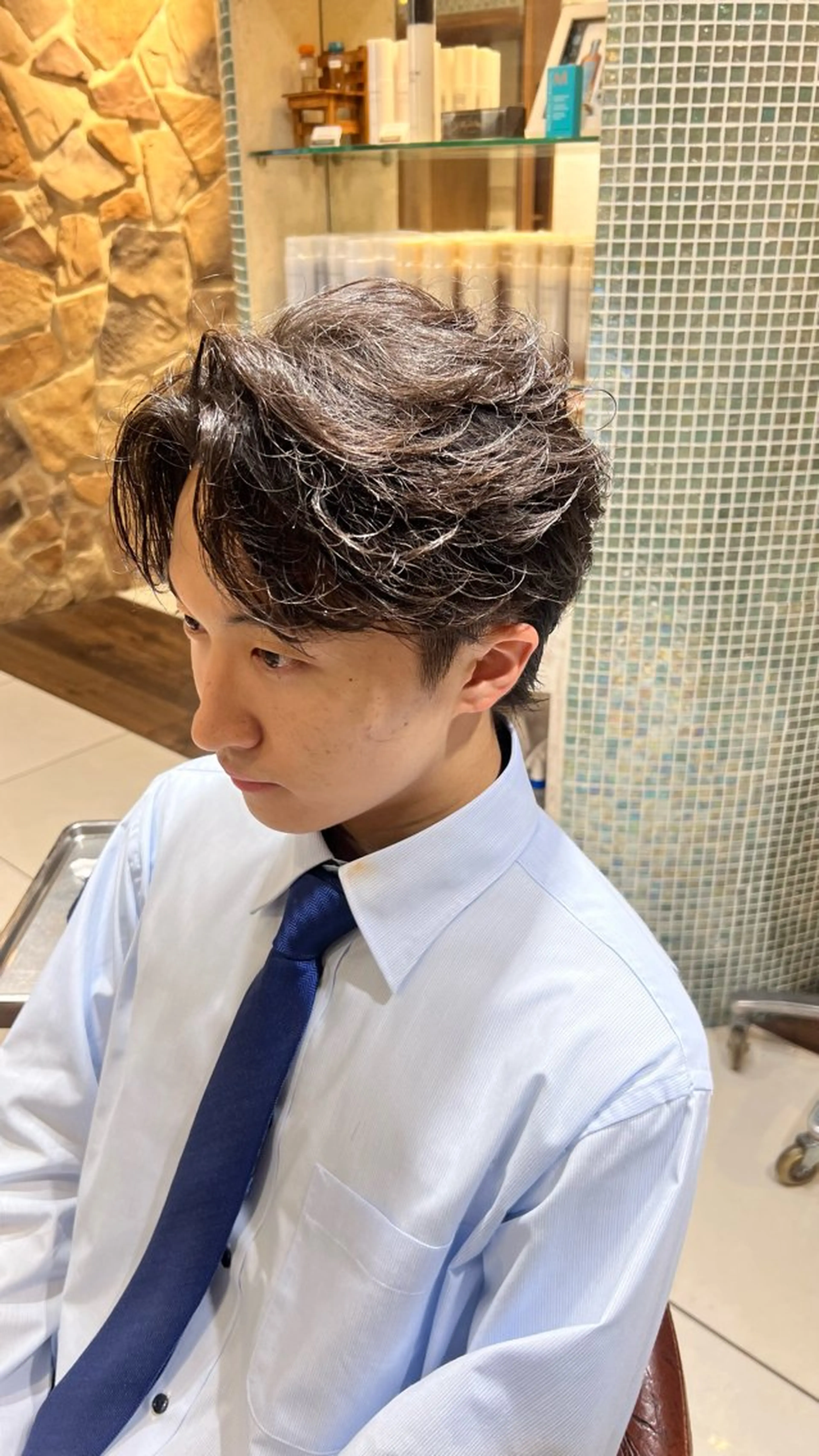 パーマ メンズ カット パーマ 新宿/メンズパーマ/ メンズ特化/和田瑞生のヘアスタイル