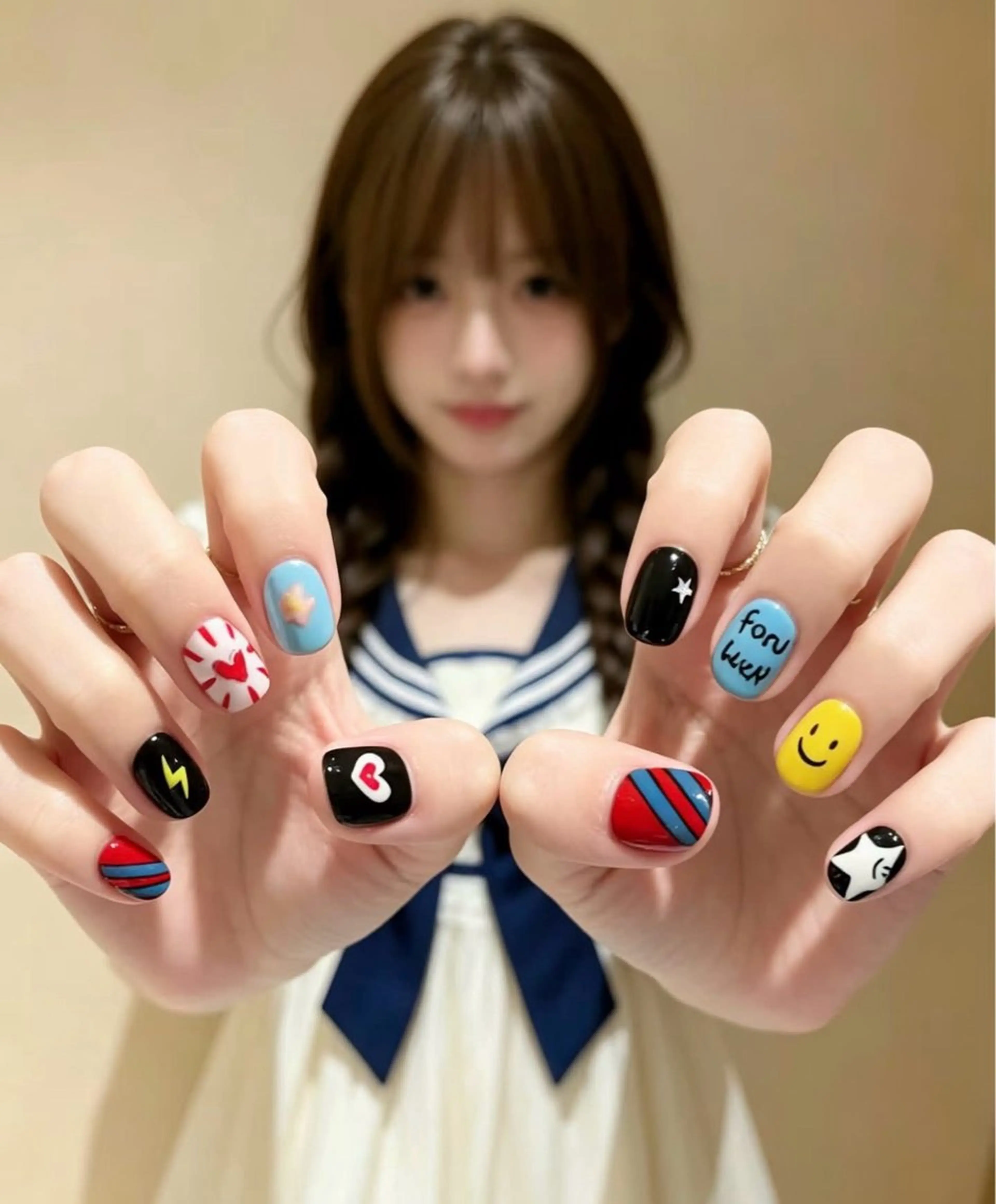 ネイル ジェルネイル マグネットネイル ハンドネイル YUKI NAILのネイルデザイン