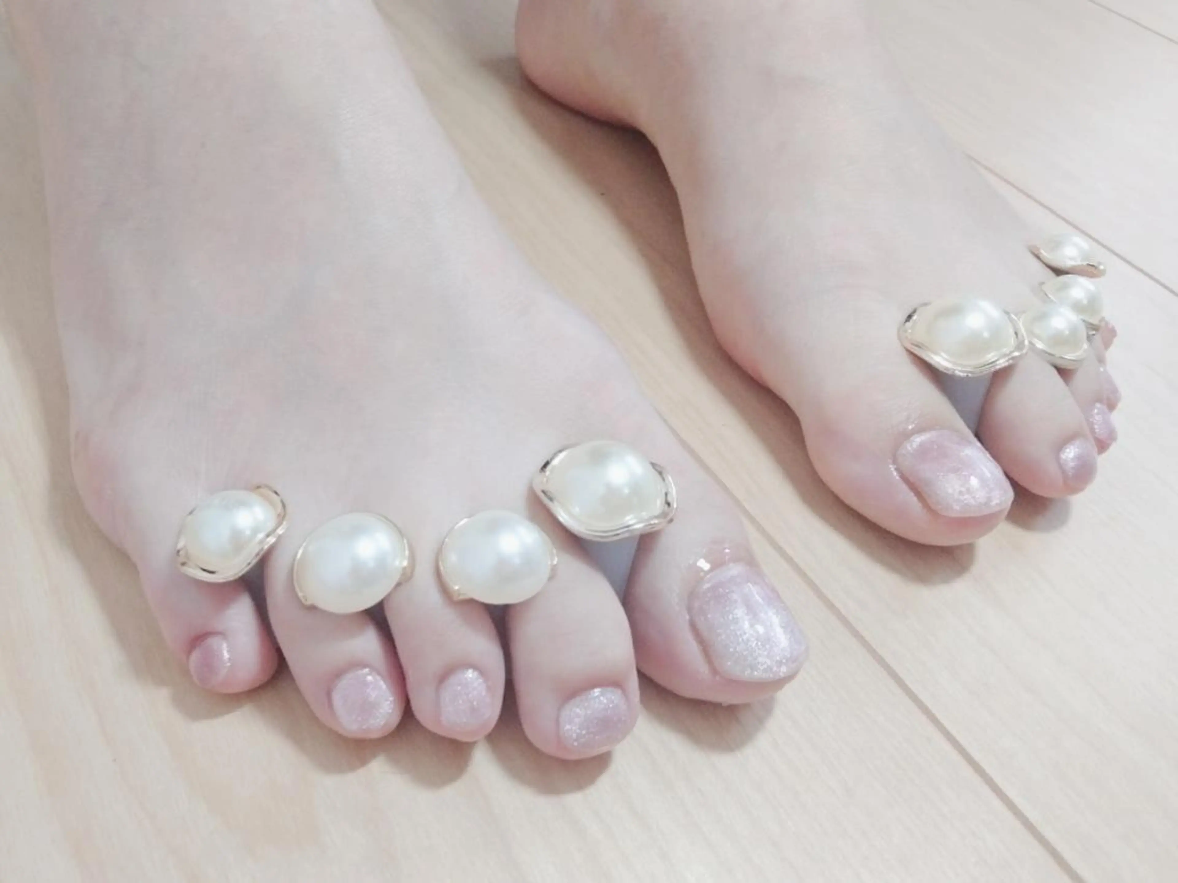 ネイル マグネットネイル フットネイル mi hoのネイルデザイン