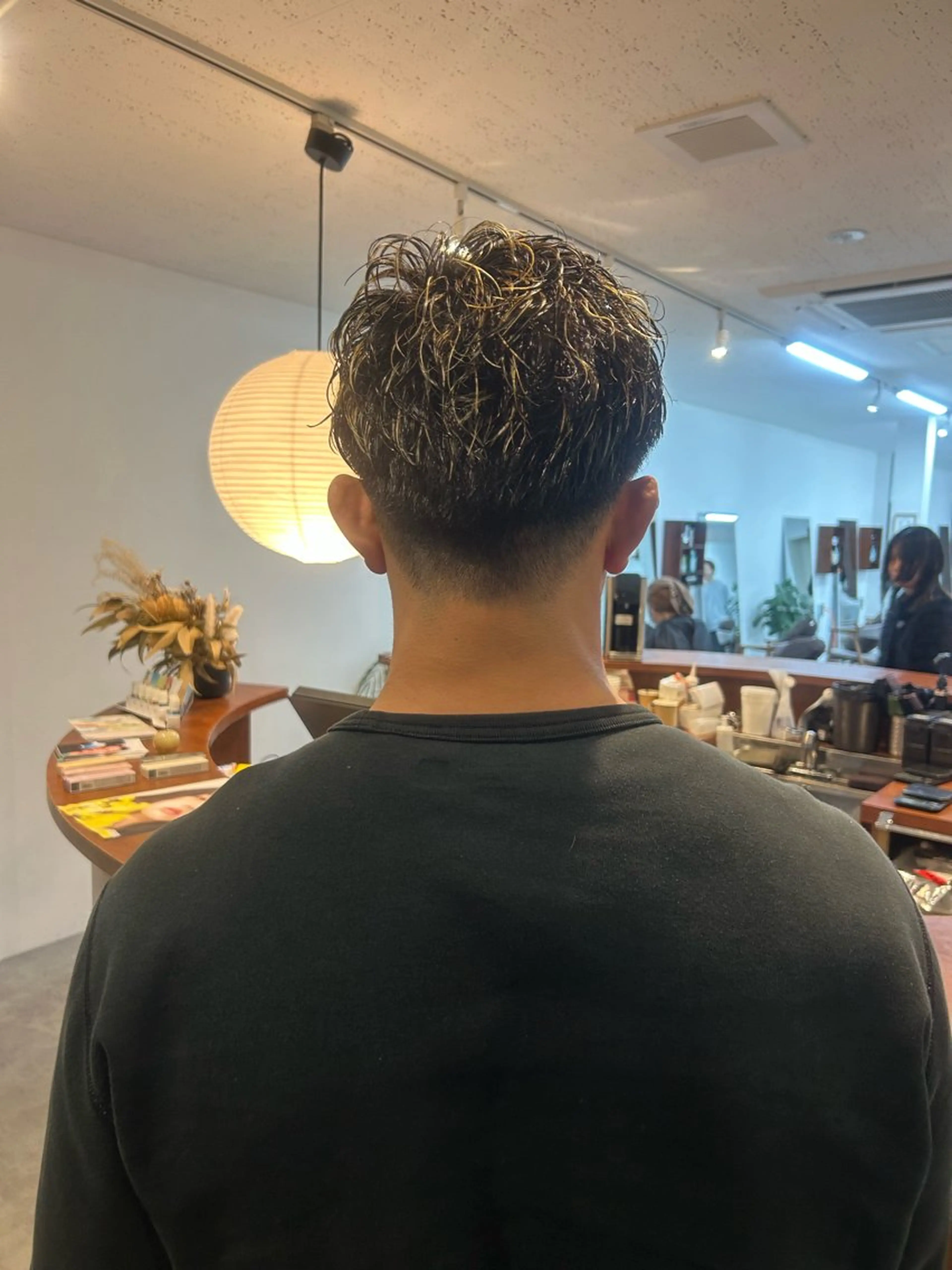 メンズ メンズショート カット パーマ ARATA / tap/県庁近くのヘアスタイル