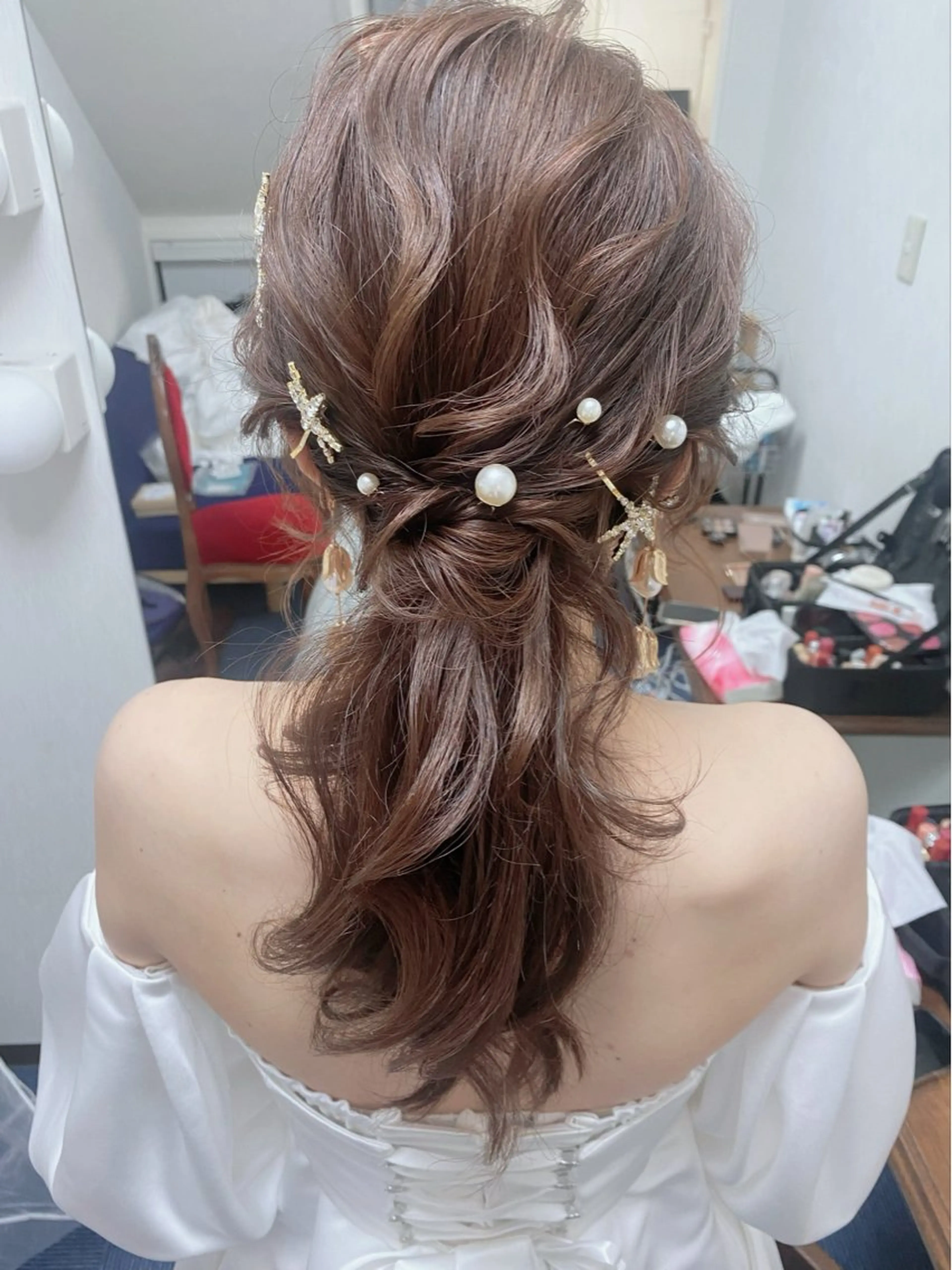 ロング ヘアアレンジ 大阪/ヘアアレンジ /似合わせset💐のヘアスタイル