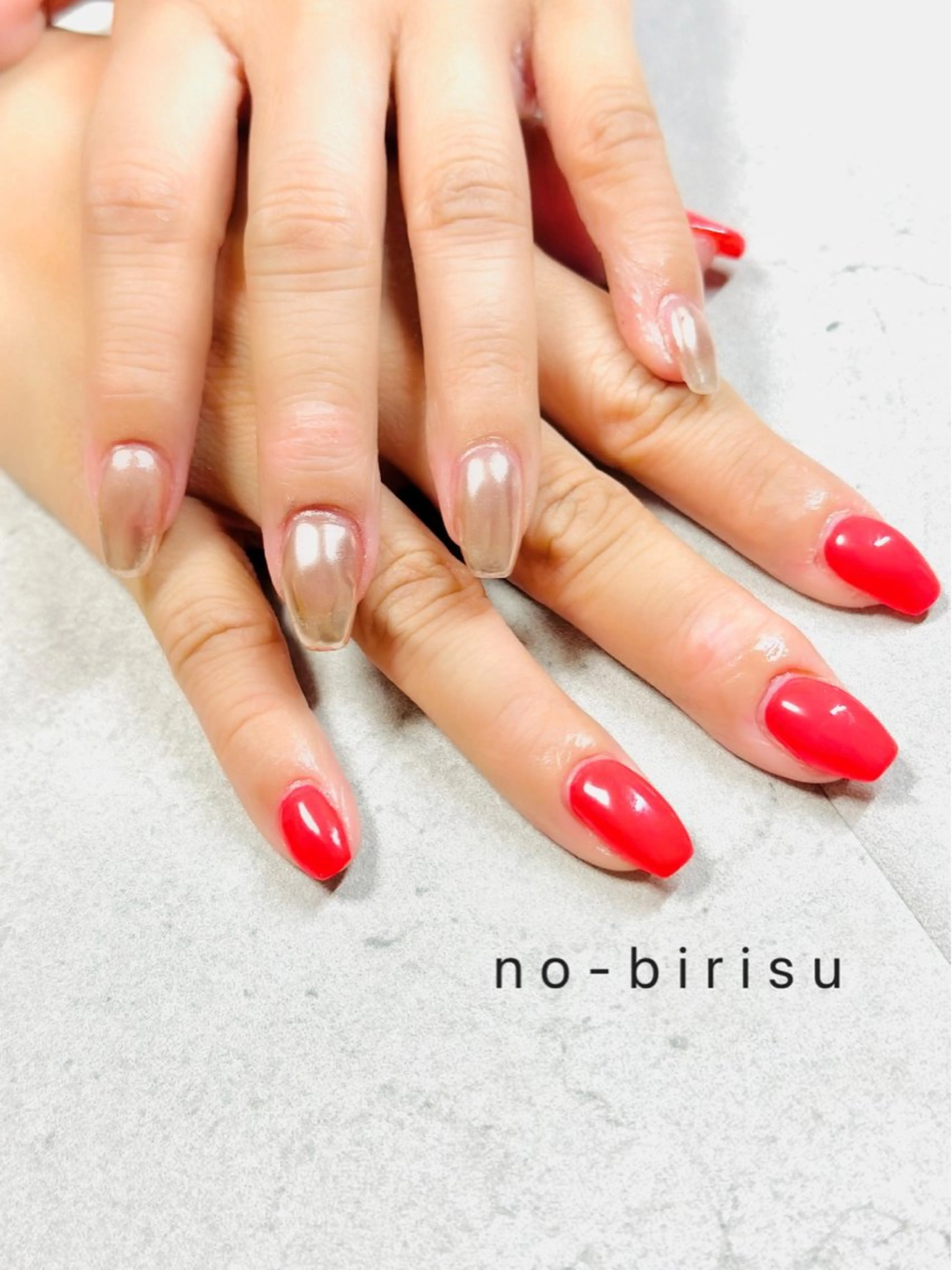 ネイル ハンドネイル no-birisu nailのネイルデザイン