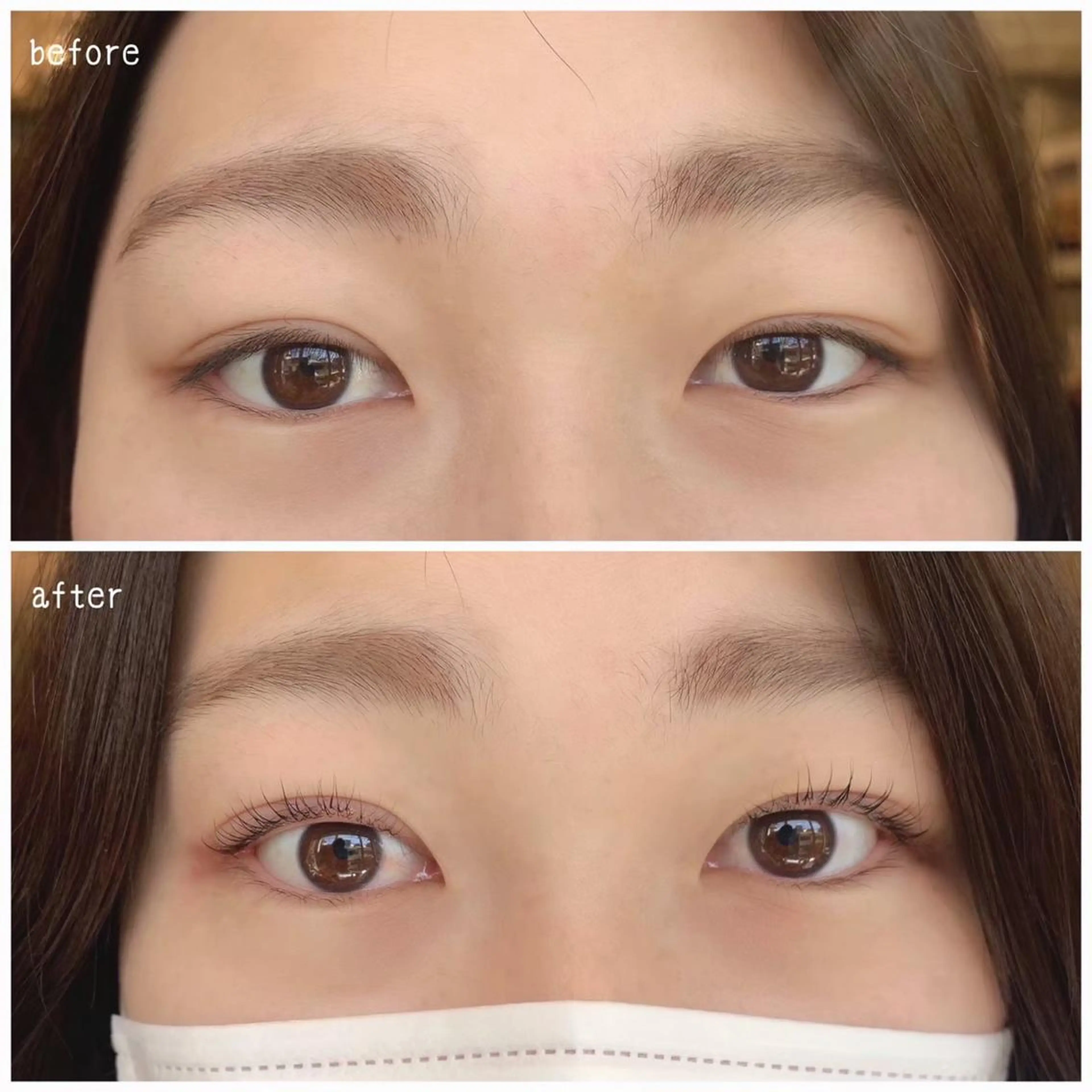 マツエク・マツパ 土田かほ/本日🈳 透明感カラー🍃のヘアスタイル