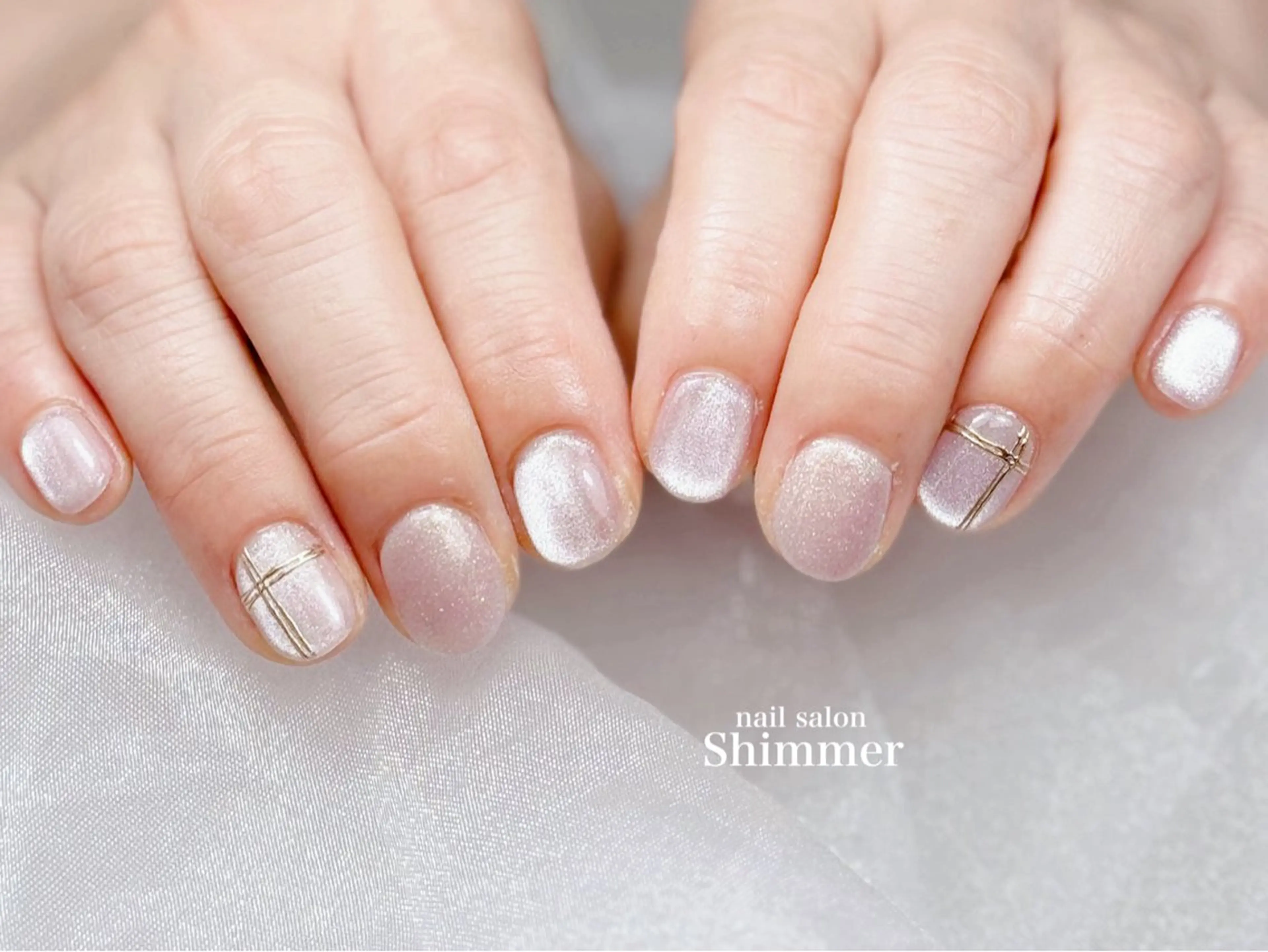 ネイル Shimmer Risaのネイルデザイン